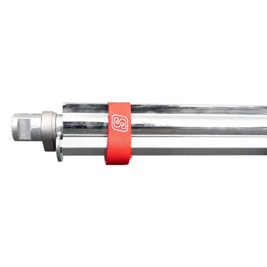 S-Line Kleiderstange mit Stahlendstück, verchromt 142139040 Suer