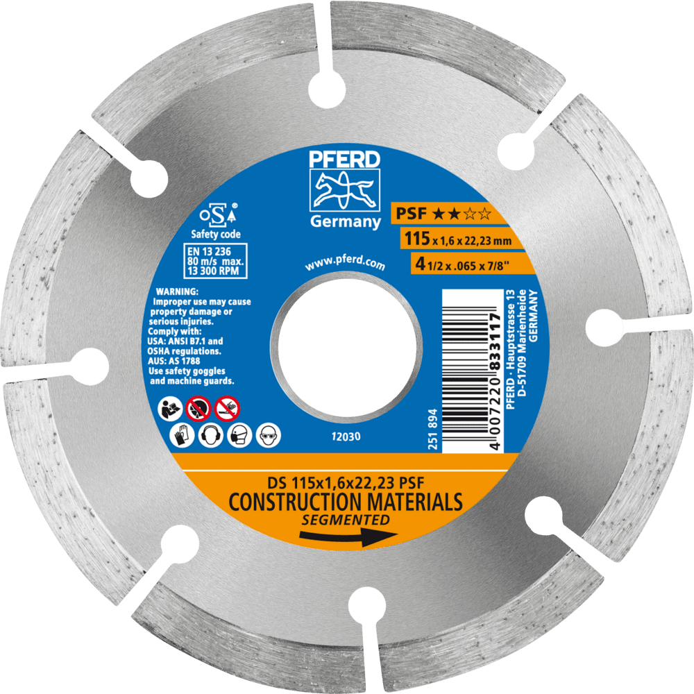 SA-DIA-TRENN.DS 115x1,6x22,23 PSF 4007220833117