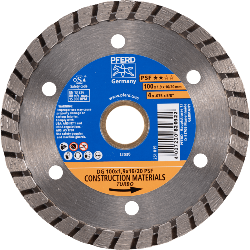 SA-DIA-TRENNSCH. DG 100x1,9x16/20 PSF 4007220820322