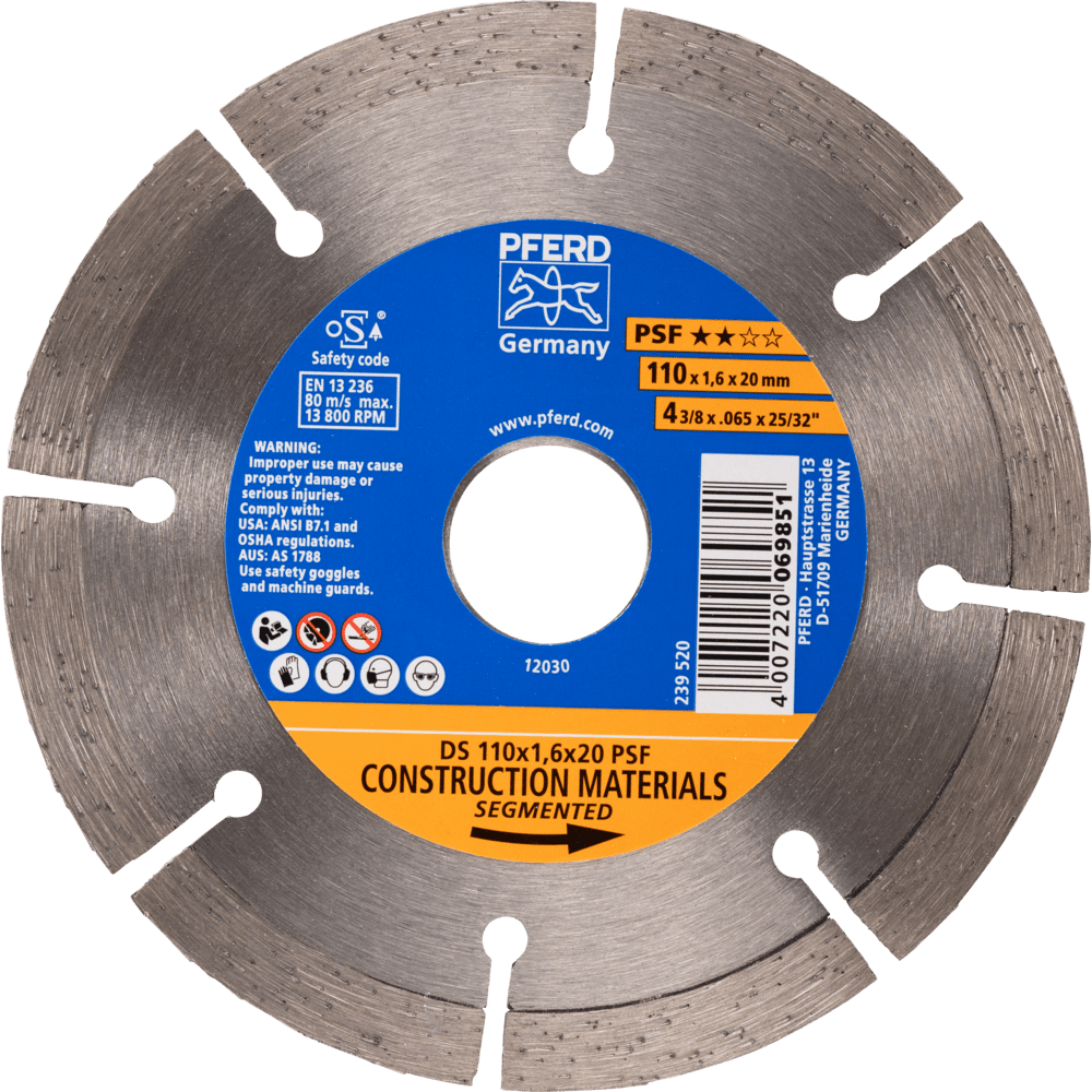 SA-DIA-TRENNSCH.DS 110X1,6X20 PSF 4007220069851