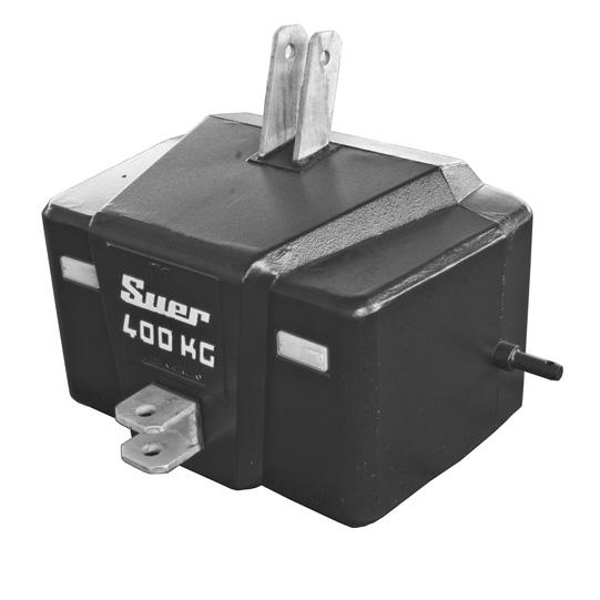 SB400 Stahlbetongewicht, Kat. II, schwarz 852301000 Suer