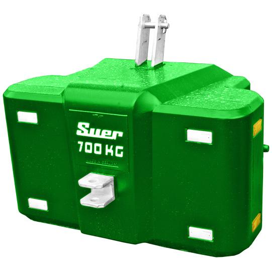 SB700 Stahlbetongewicht, Kat. II, grün 852302001 Suer