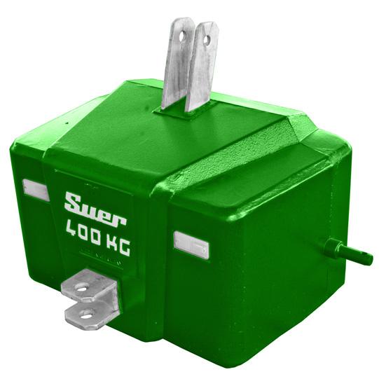 SBK400 Stahlbetongewicht, Kat. II, Unterl. Kat. I., grün 852300001 Suer