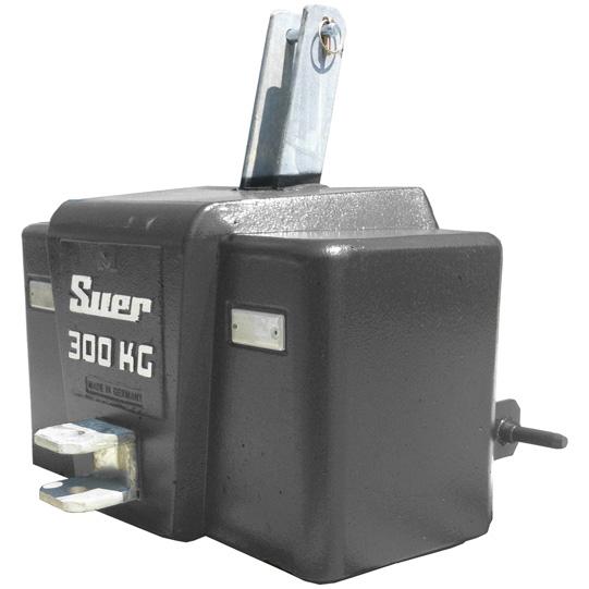 SBKK300 Stahlbetongewicht. Kat. 0/I Kommunal, grau 852306002 Suer