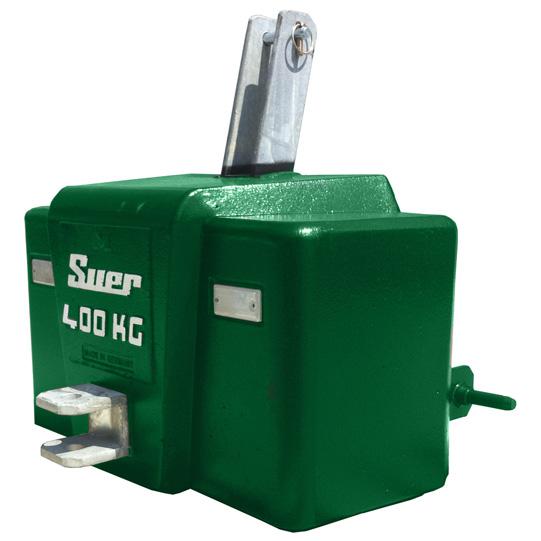 SBKK400 Stahlbetongewicht, Kat. 0/I Kommunal, grün 852307001 Suer