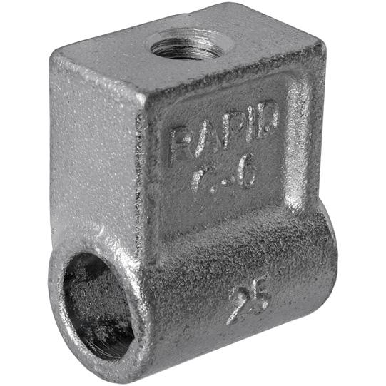 Scharnierlager, C6, Zugankerbohrung M12, verzinkt 101111520 Suer