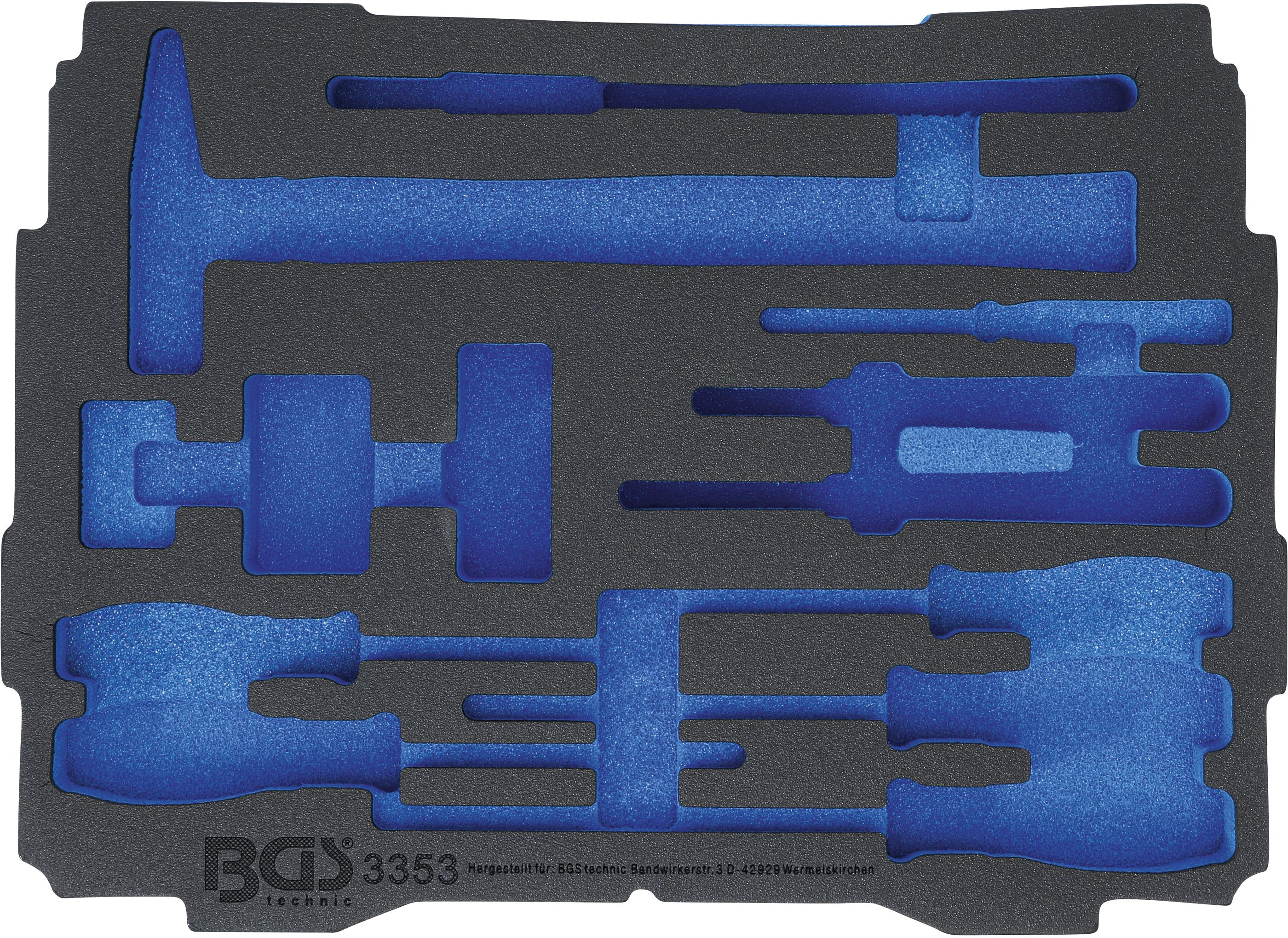 Schaumeinlage für Art. BOXSYS1 & 2 | leer | für Art. 3353 BGS3353-1