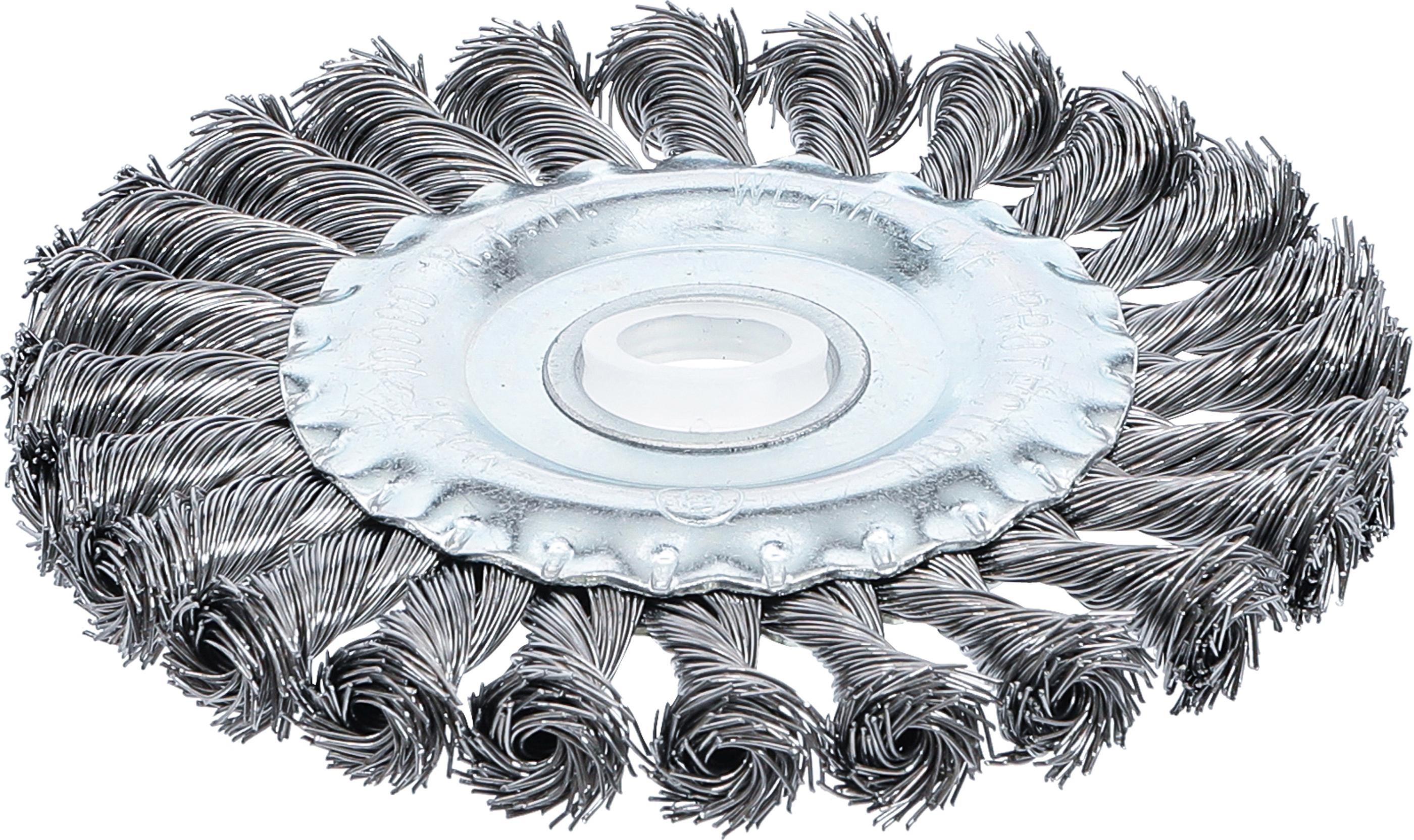 Scheibenbürste / Zopfrundbürste | Ø 125 mm BGS3986