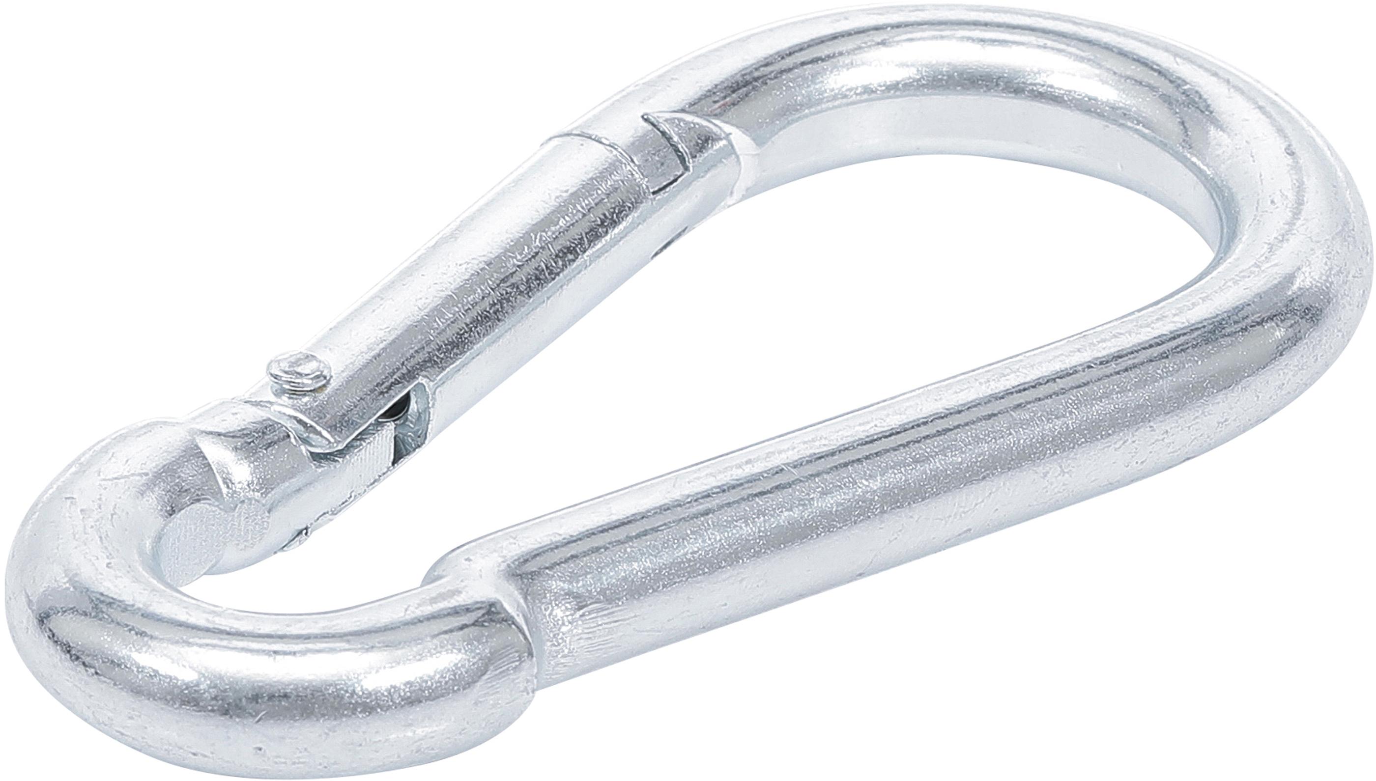 Schlüsselbund-Karabinerhaken | 100 x 10 mm BGS8076