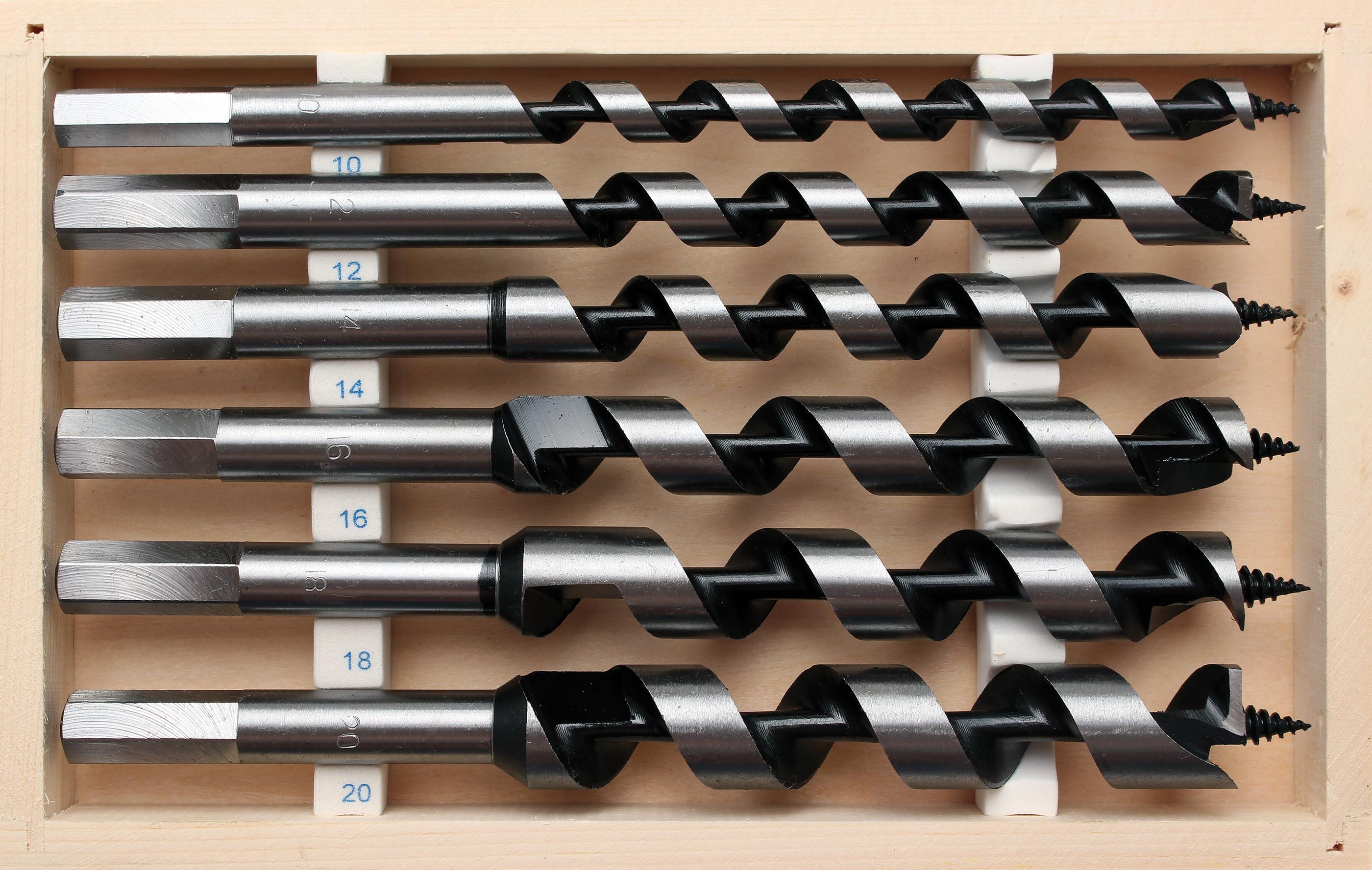 Schlangenbohrer-Satz | 200 mm | 6-tlg. BGS2894