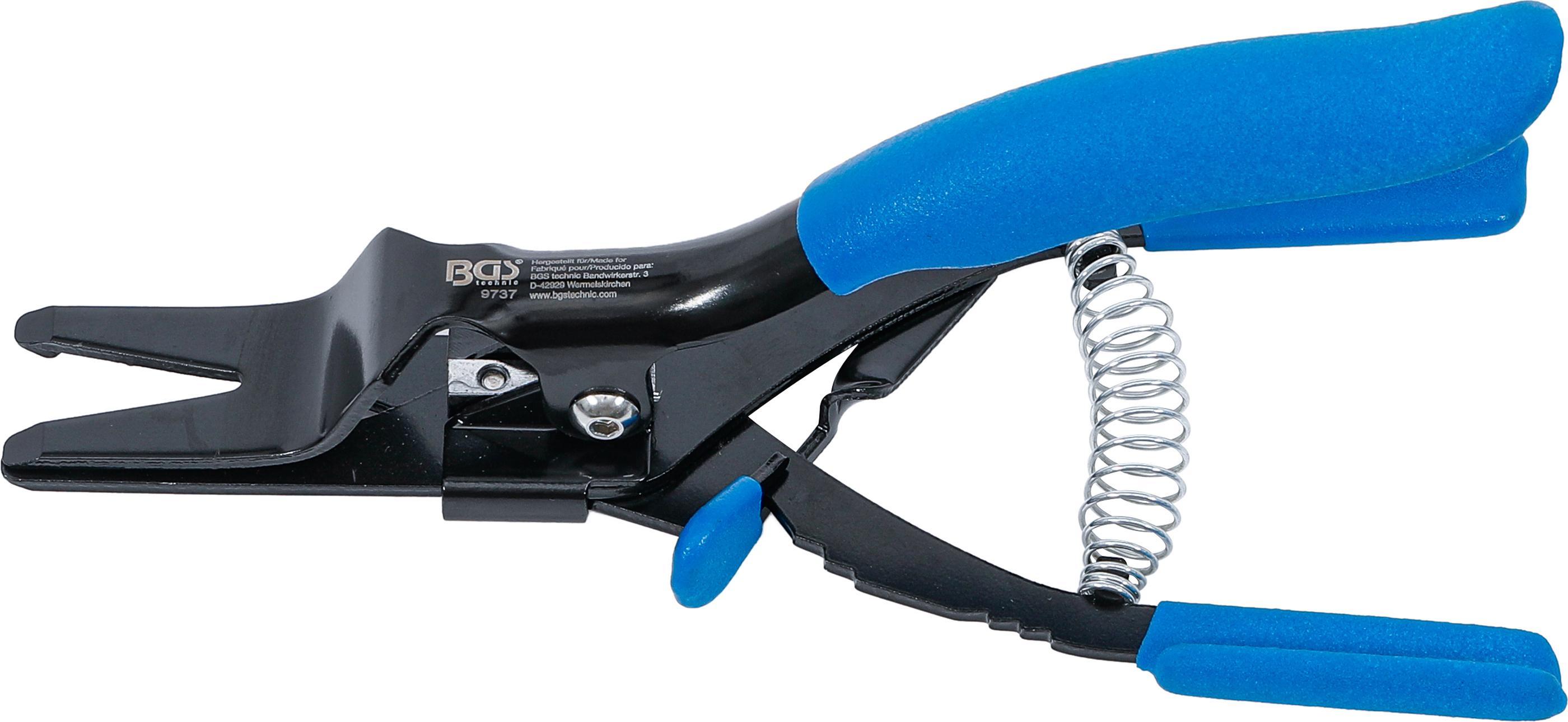 Schlauch-Abstreifzange | arretierbar | 202 mm BGS9737