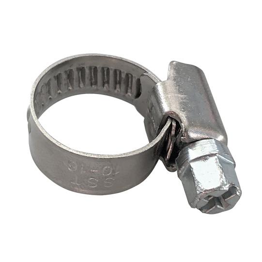 Schlauchschelle mit Schneckengewinde, DIN 3017, 10 - 16/9 mm 245543002 Suer