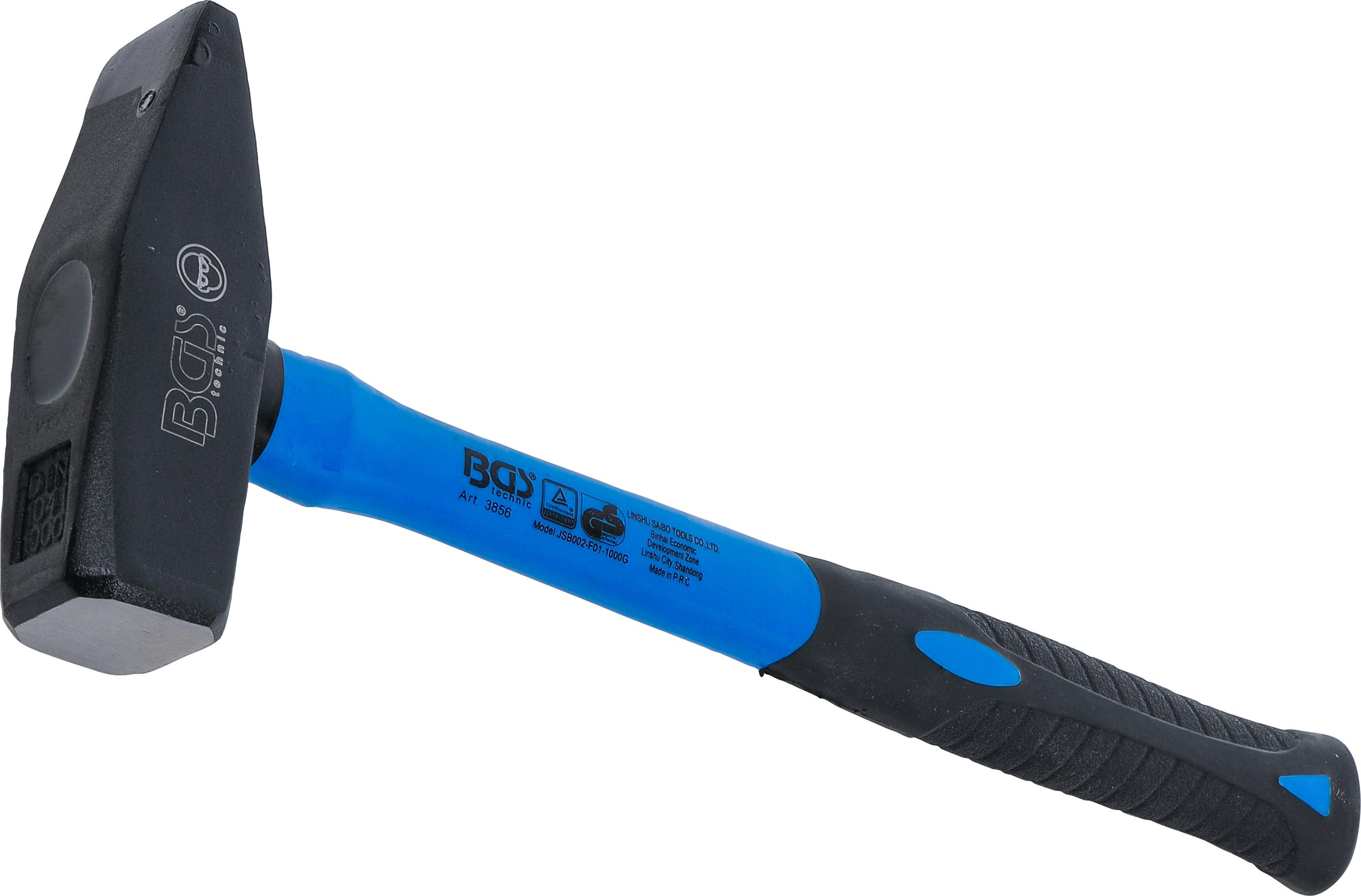 Schlosserhammer | Fiberglasstiel | DIN 1041 | 1000 g BGS3856