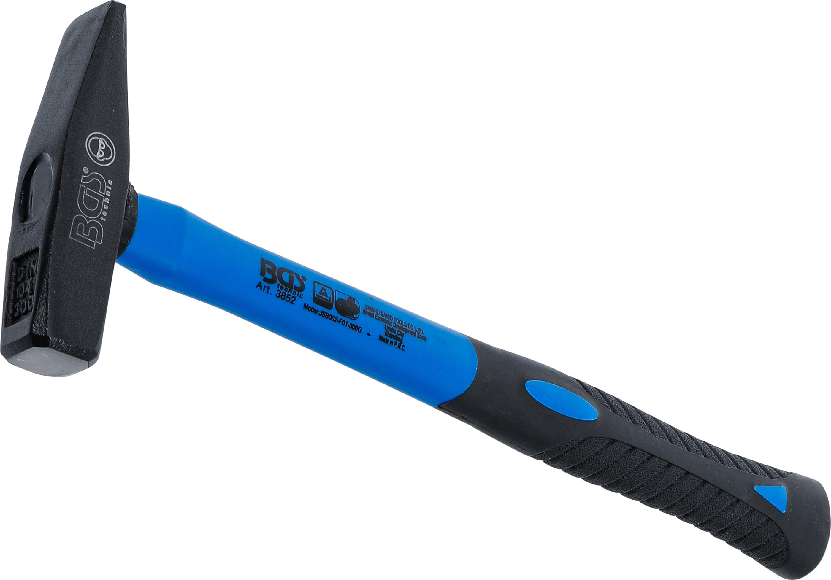 Schlosserhammer | Fiberglasstiel | DIN 1041 | 300 g BGS3852