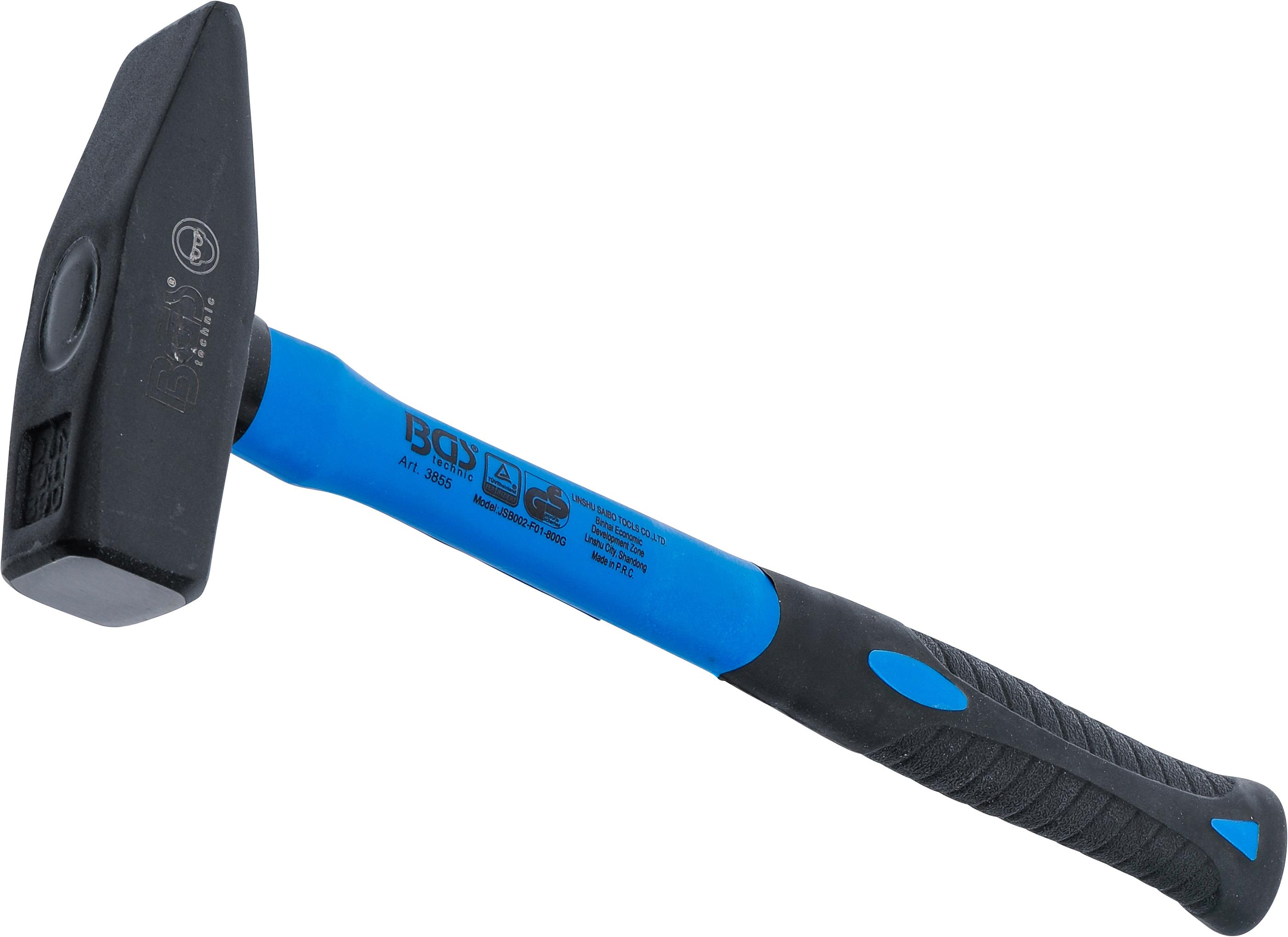 Schlosserhammer | Fiberglasstiel | DIN 1041 | 800 g BGS3855
