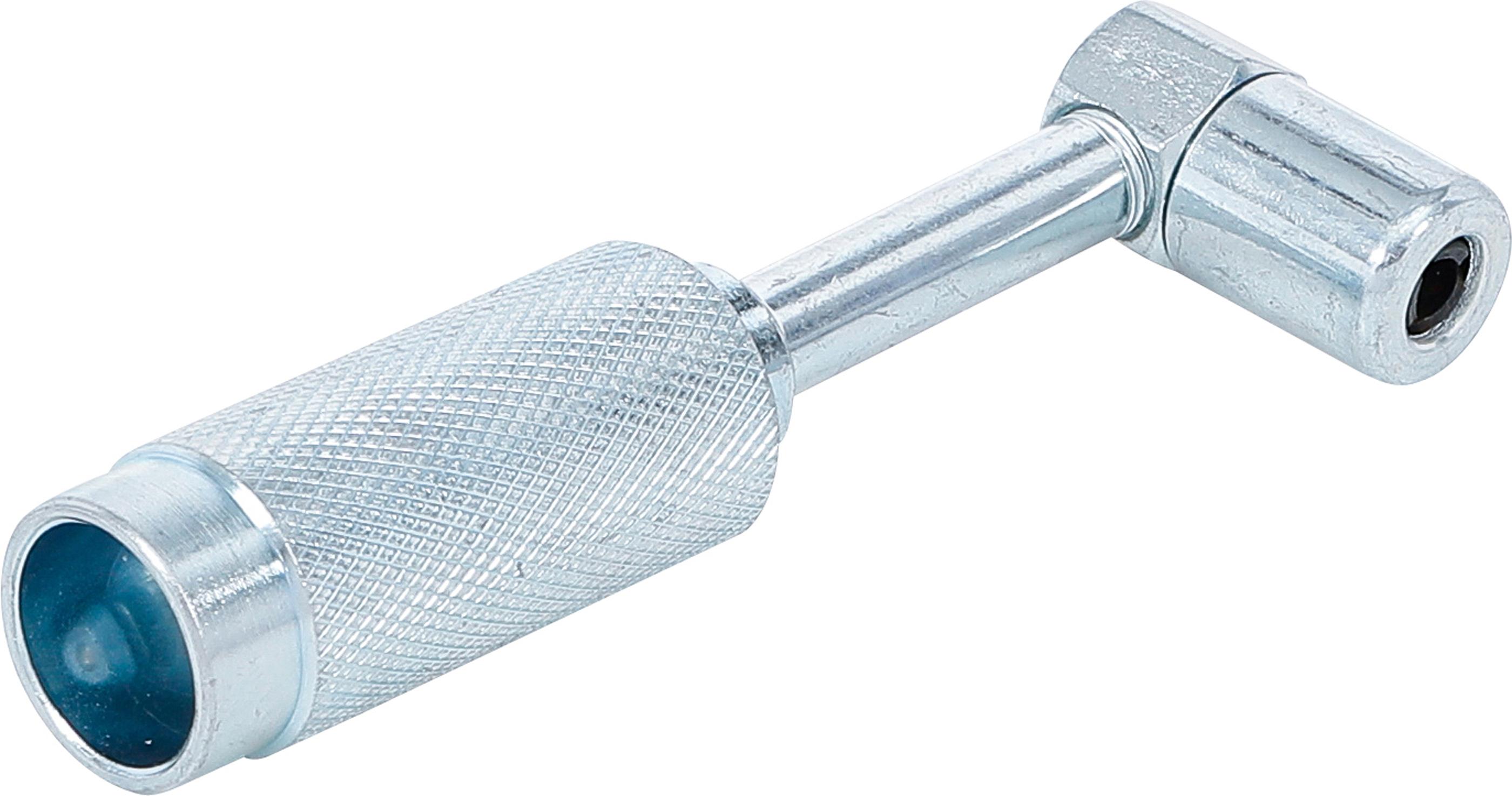 Schmiermittel-Aufsatz für Fettpresse | 90° abgewinkelt BGS3142-1