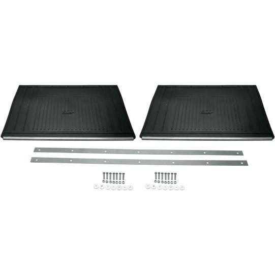 Schmutzfänger mit Suer Logo, Paar, 450 x 400 mm, inkl. Befest. 350381266 Suer