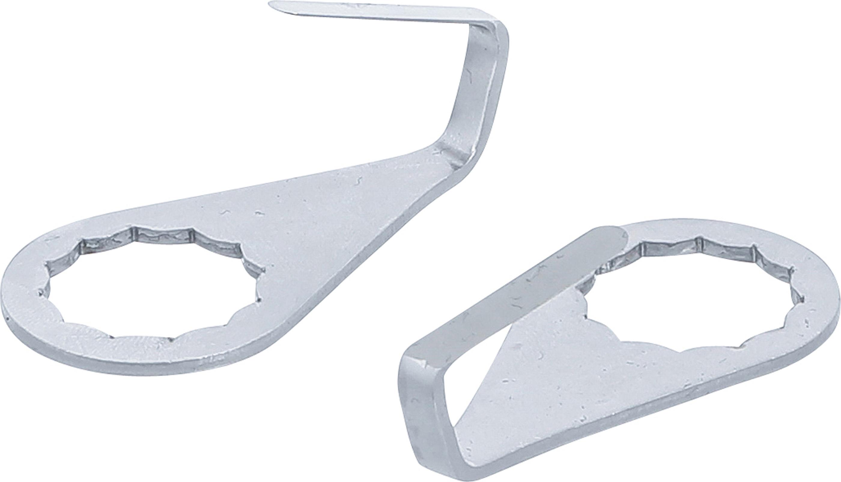 Schneidmesser, halbrund | für Art. 3218, 9291 | 2 x 24 mm | 2-tlg. BGS3257