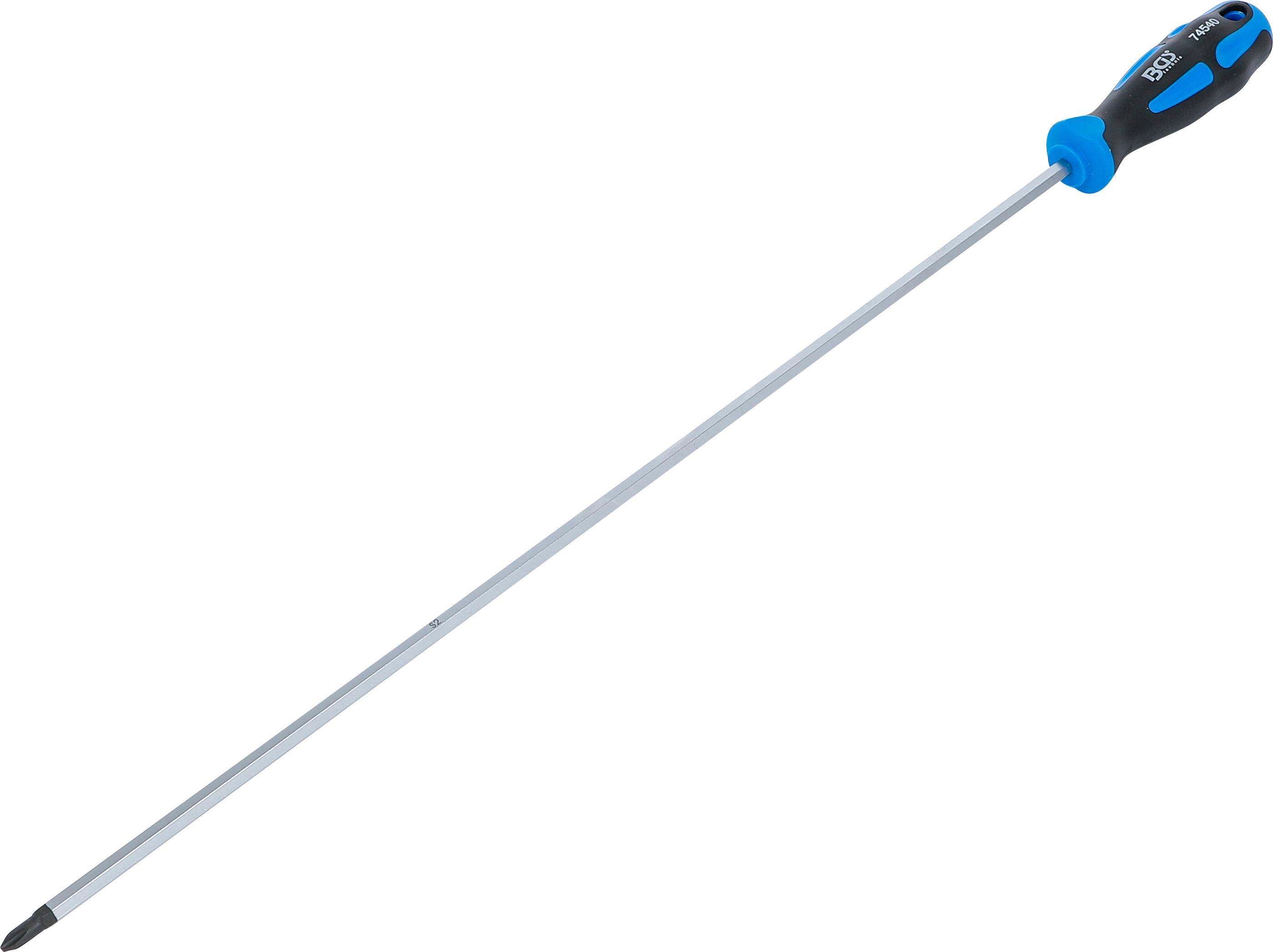 Schraubendreher | Kreuzschlitz PH2 | Klingenlänge 450 mm BGS74540