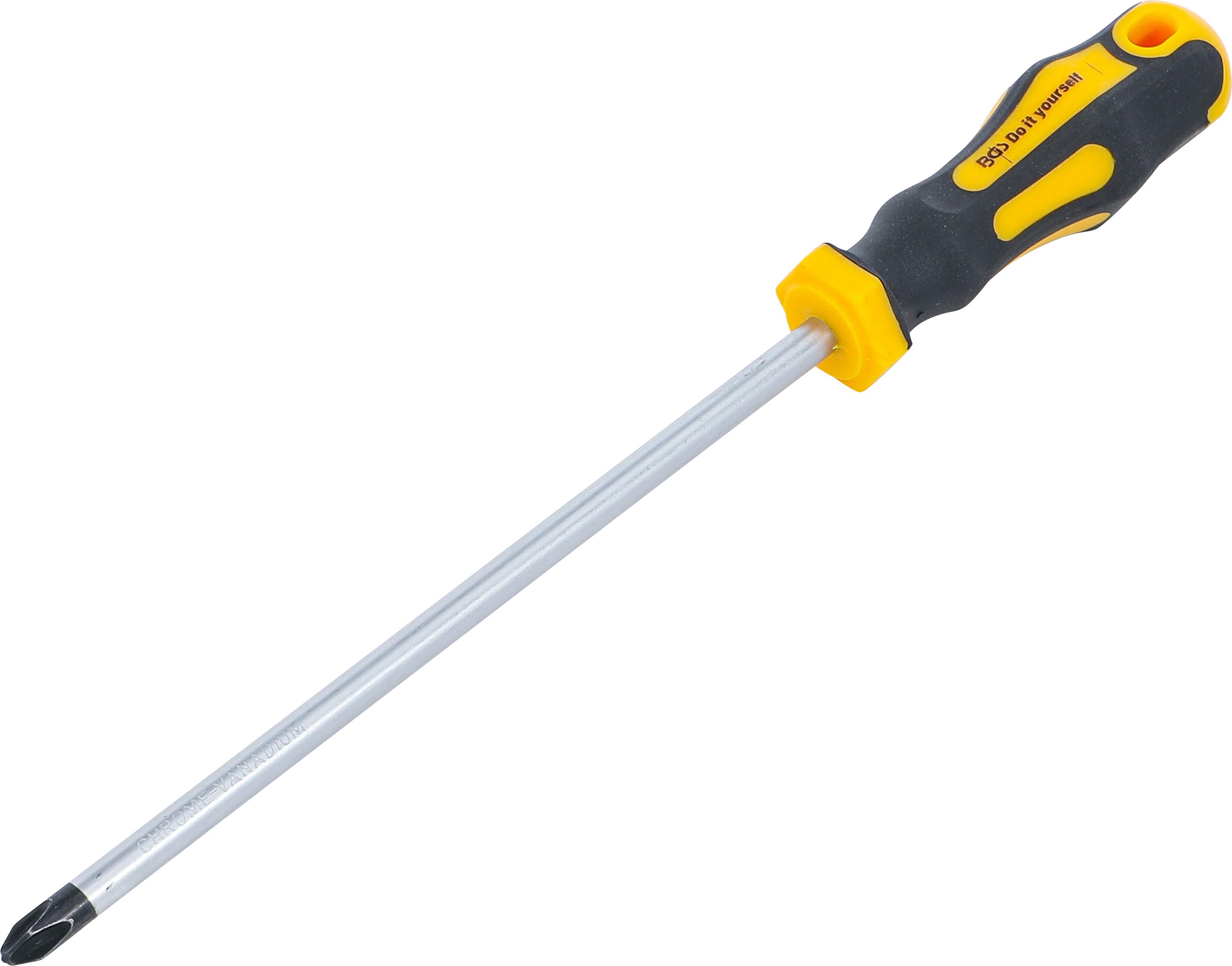 Schraubendreher | Kreuzschlitz PH3 | Klingenlänge 200 mm BGS7946-PH3