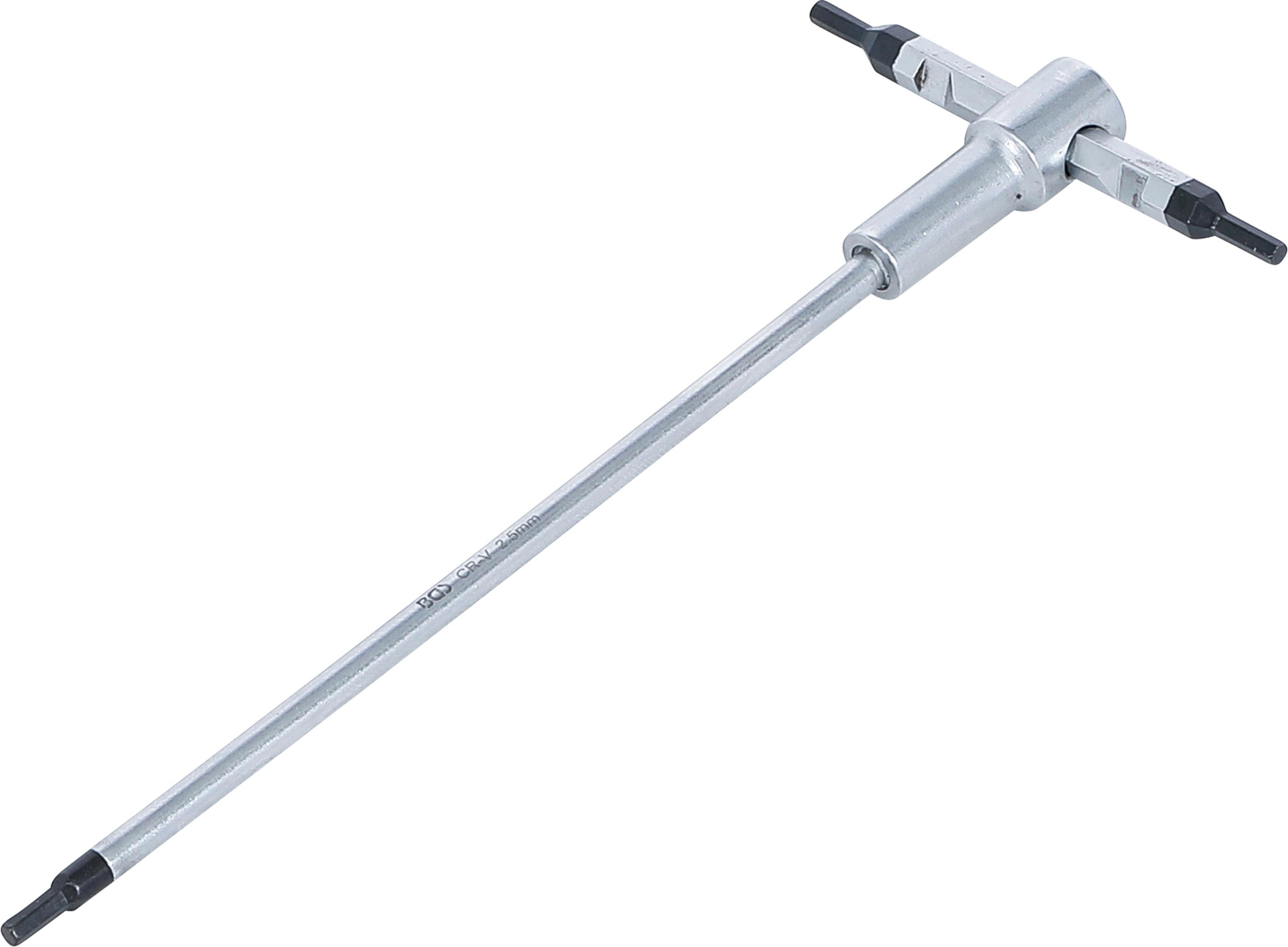 Schraubendreher mit T-Gleitgriff | Innensechskant | 2,5 mm BGS6083