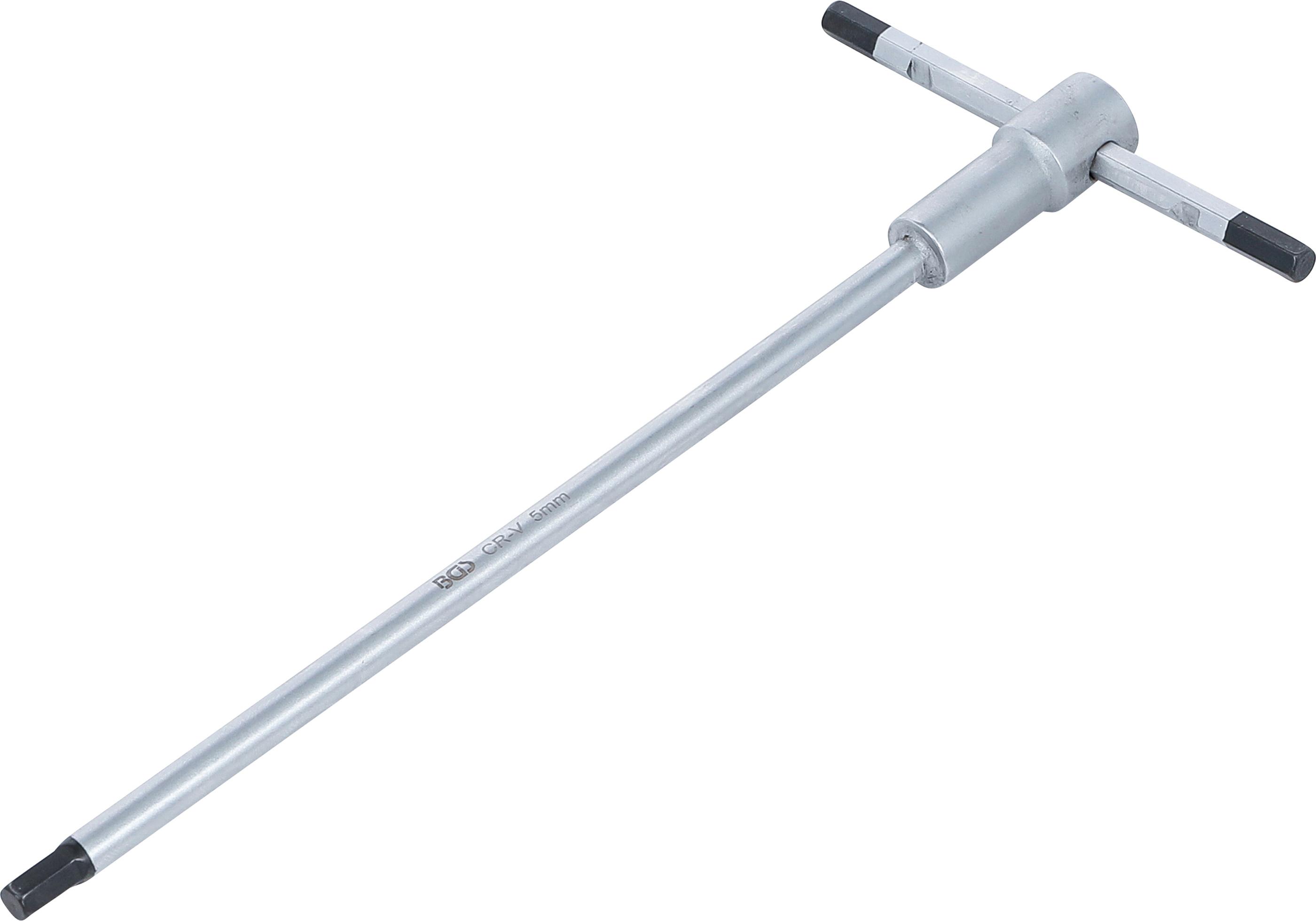 Schraubendreher mit T-Gleitgriff | Innensechskant | 5 mm BGS6086