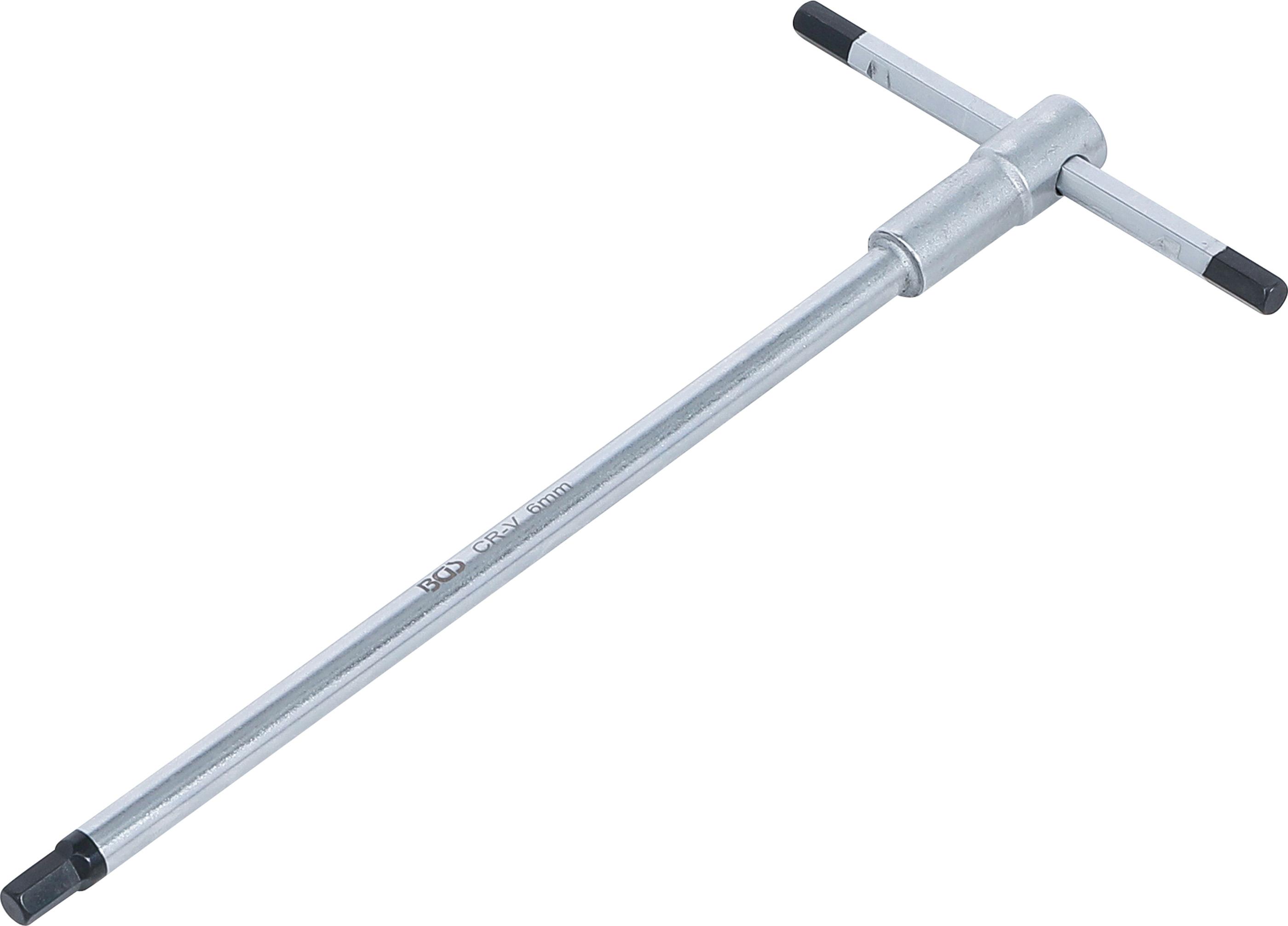 Schraubendreher mit T-Gleitgriff | Innensechskant | 6 mm BGS6087