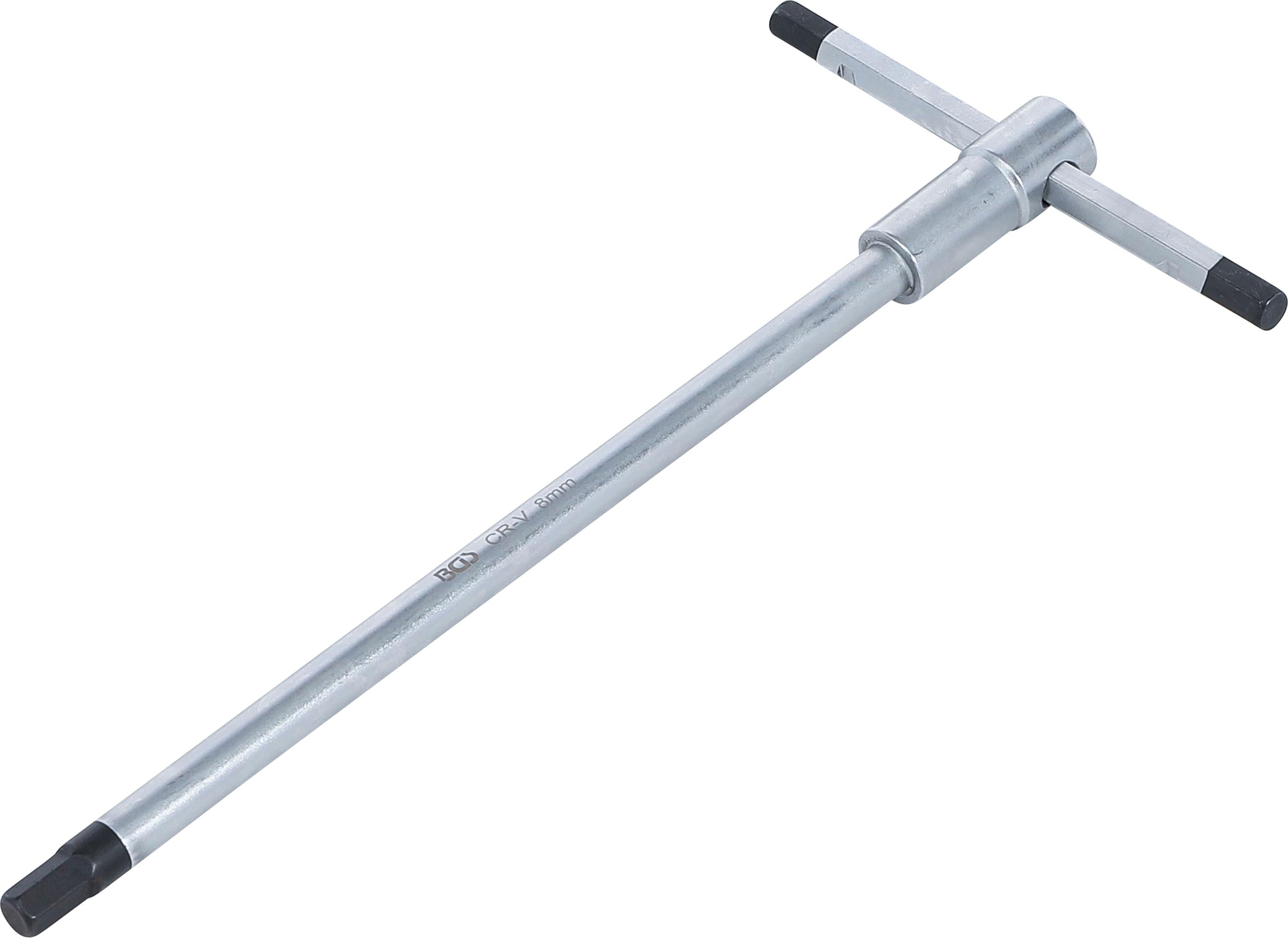 Schraubendreher mit T-Gleitgriff | Innensechskant | 8 mm BGS6088