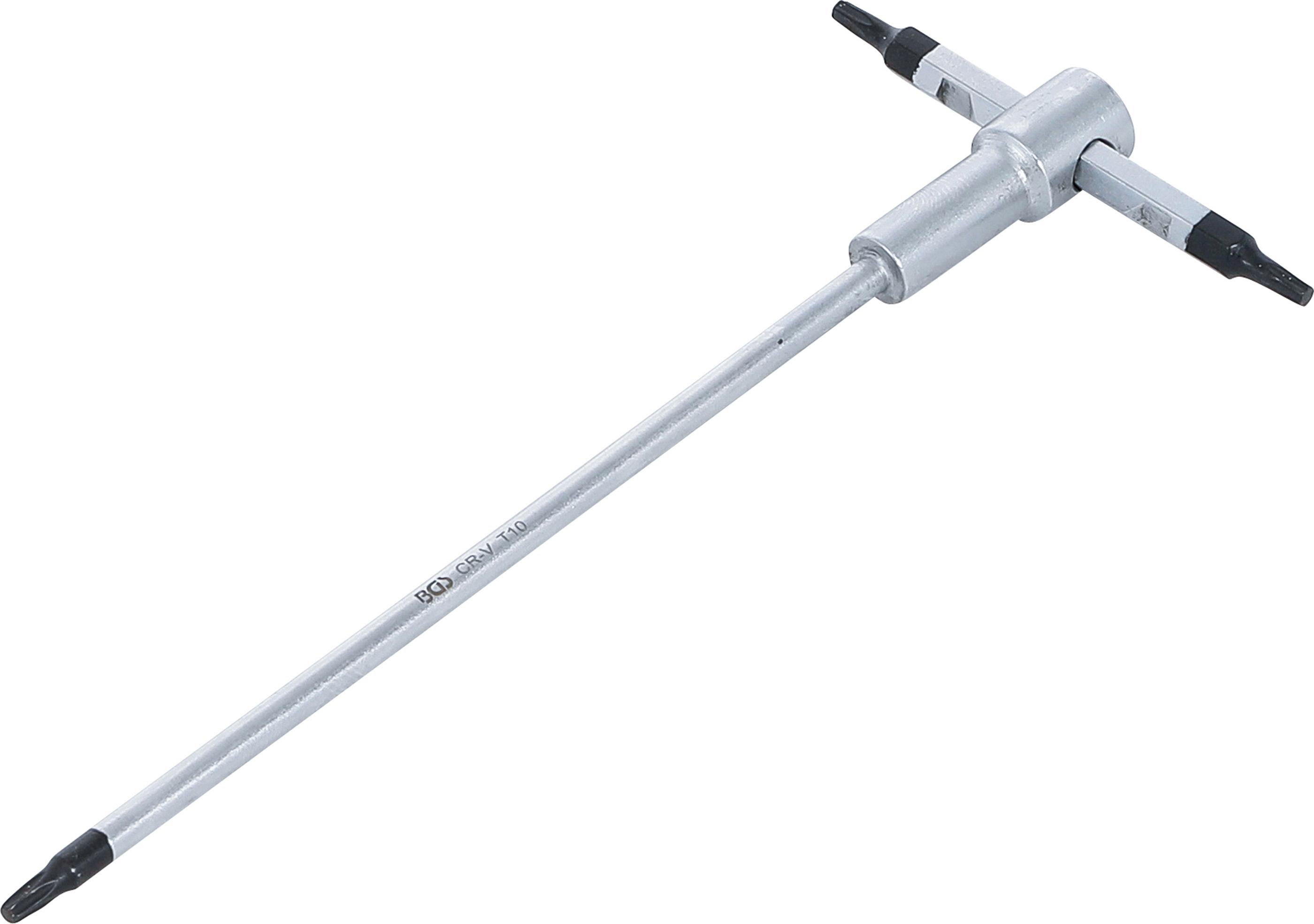 Schraubendreher mit T-Gleitgriff | T-Profil (für Torx) | T10 BGS6091