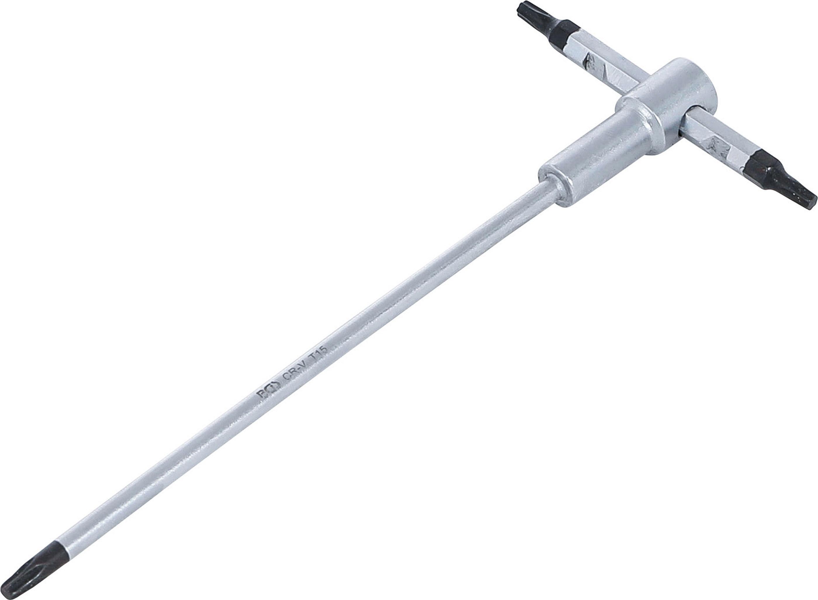 Schraubendreher mit T-Gleitgriff | T-Profil (für Torx) | T15 BGS6092