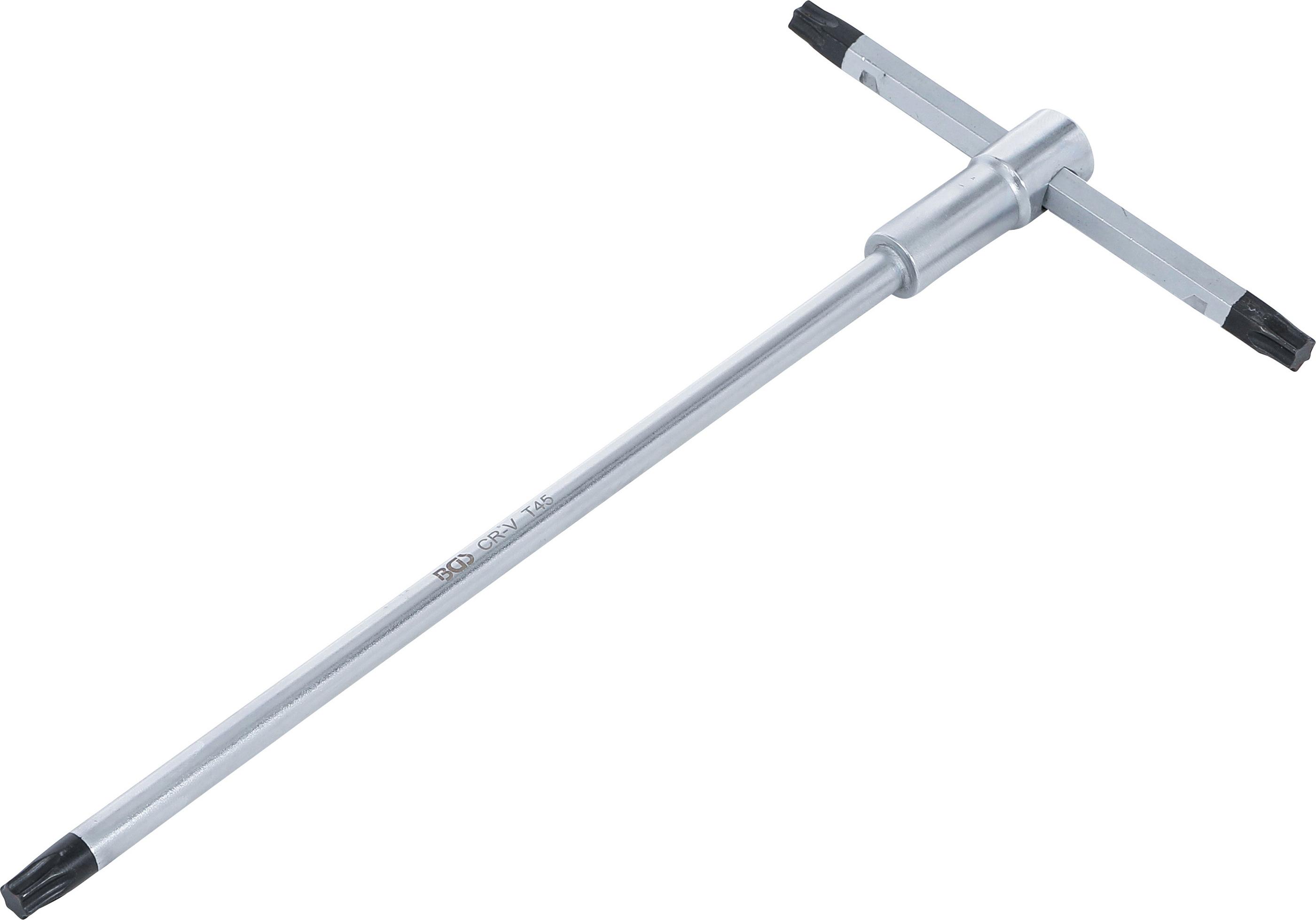 Schraubendreher mit T-Gleitgriff | T-Profil (für Torx) | T45 BGS6098