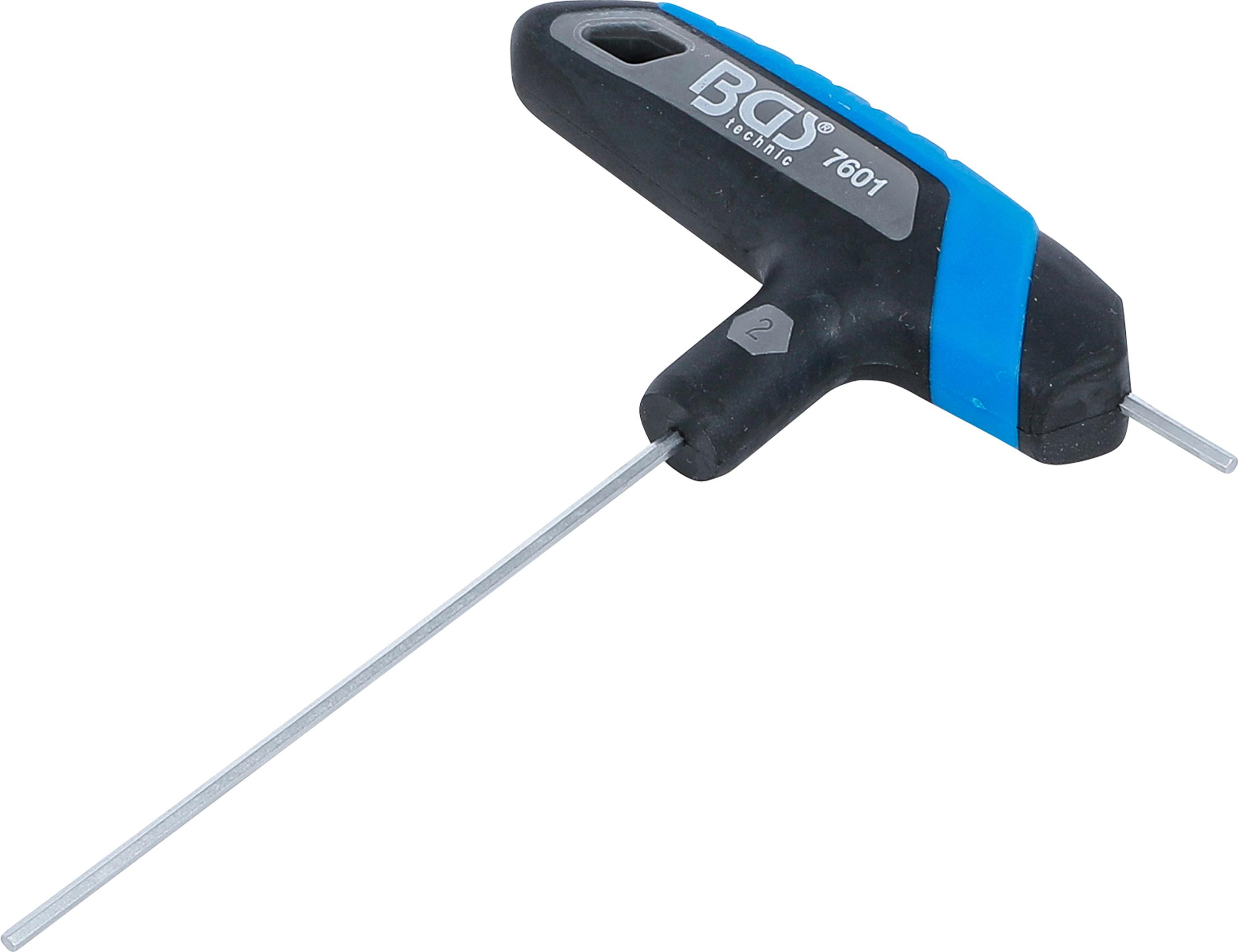 Schraubendreher mit T-Griff | Innensechskant | 2 mm BGS7601