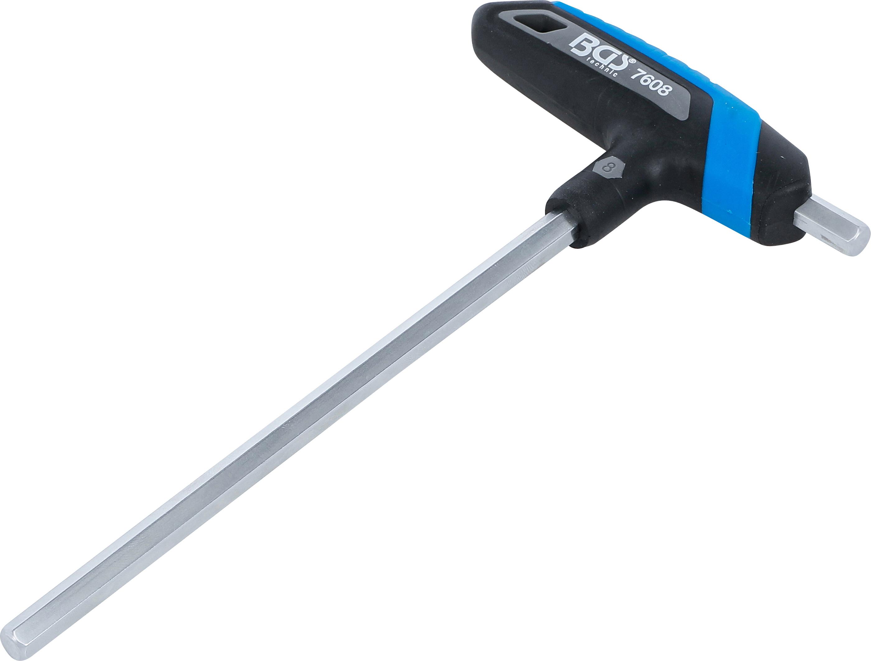 Schraubendreher mit T-Griff | Innensechskant | 8 mm BGS7608