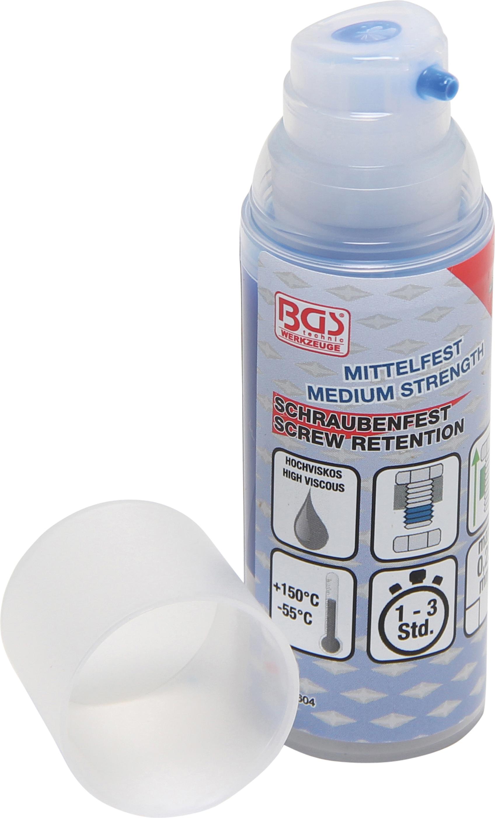 Schraubenfest | mittelfest | hochviskos | Pumpdosierer 50 g BGS80604