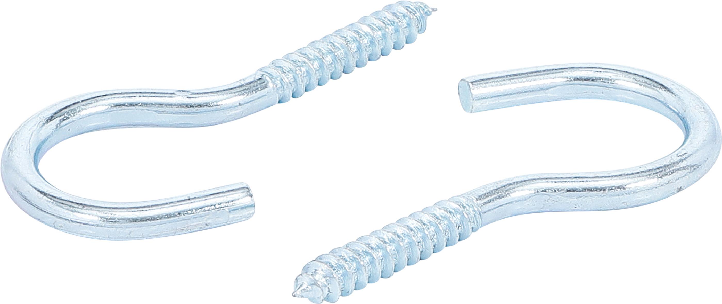 Schraubhaken | 90 mm | 2-tlg. BGS88183