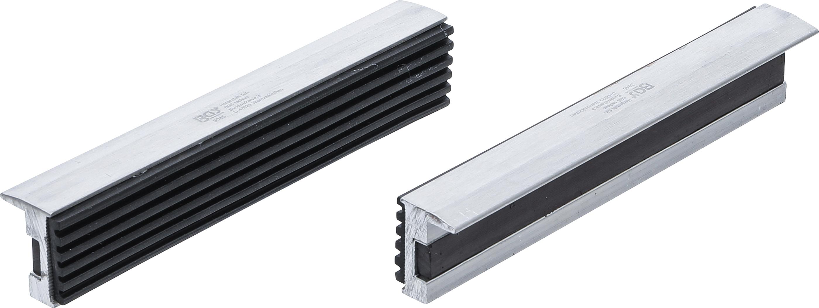 Schraubstock-Schutzbacken | Aluminium | Breite 150 mm | 2-tlg. BGS3045
