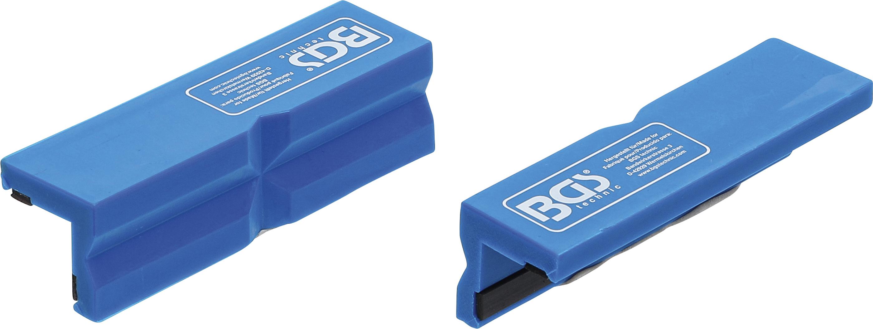 Schraubstock-Schutzbacken | Kunststoff | Breite 100 mm | 2-tlg. BGS9796