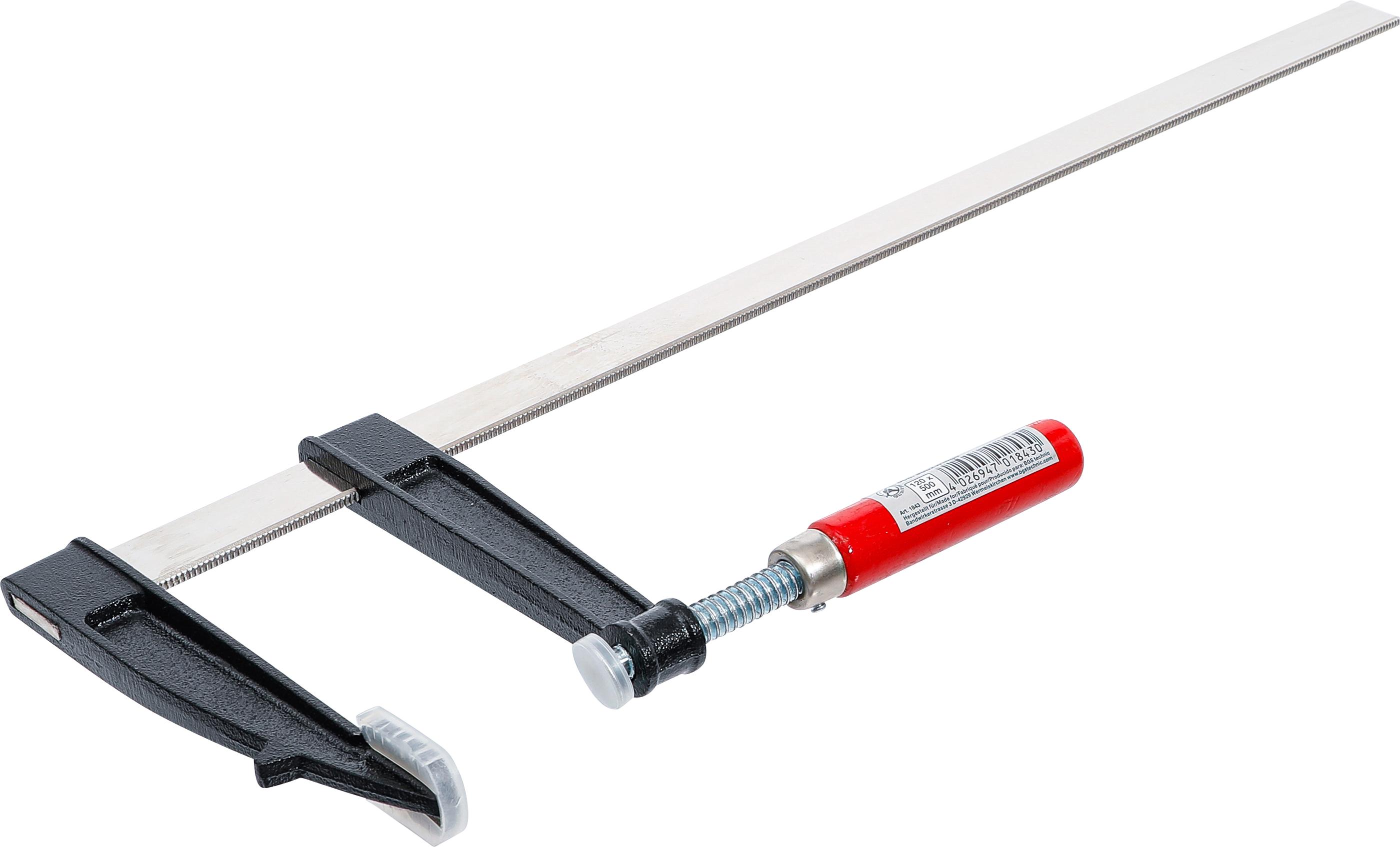 Schraubzwinge | 500 x 120 mm BGS1843