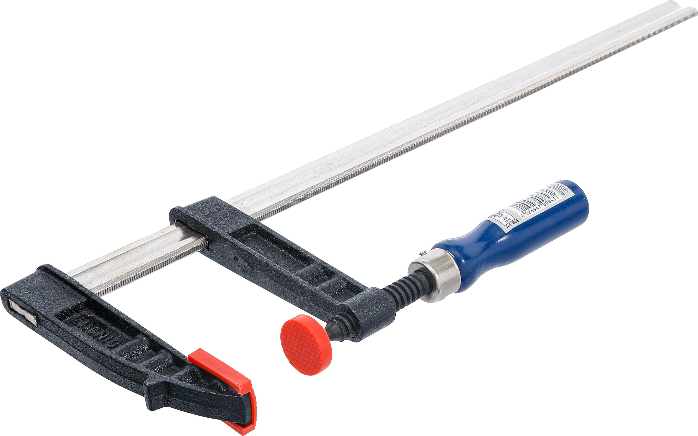 Schraubzwinge | 500 x 120 mm BGS843