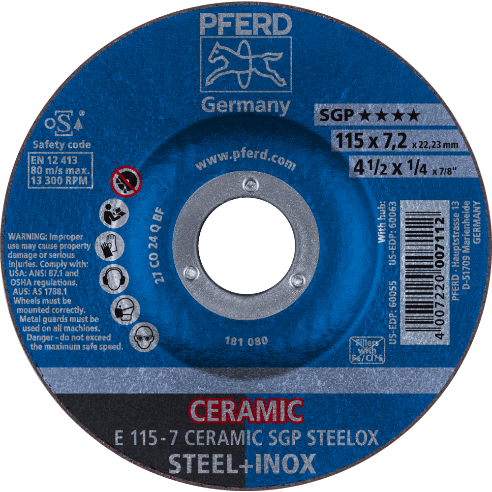 SCHRUPP E 115-7 CERAMIC SGP STEELOX 4007220007112