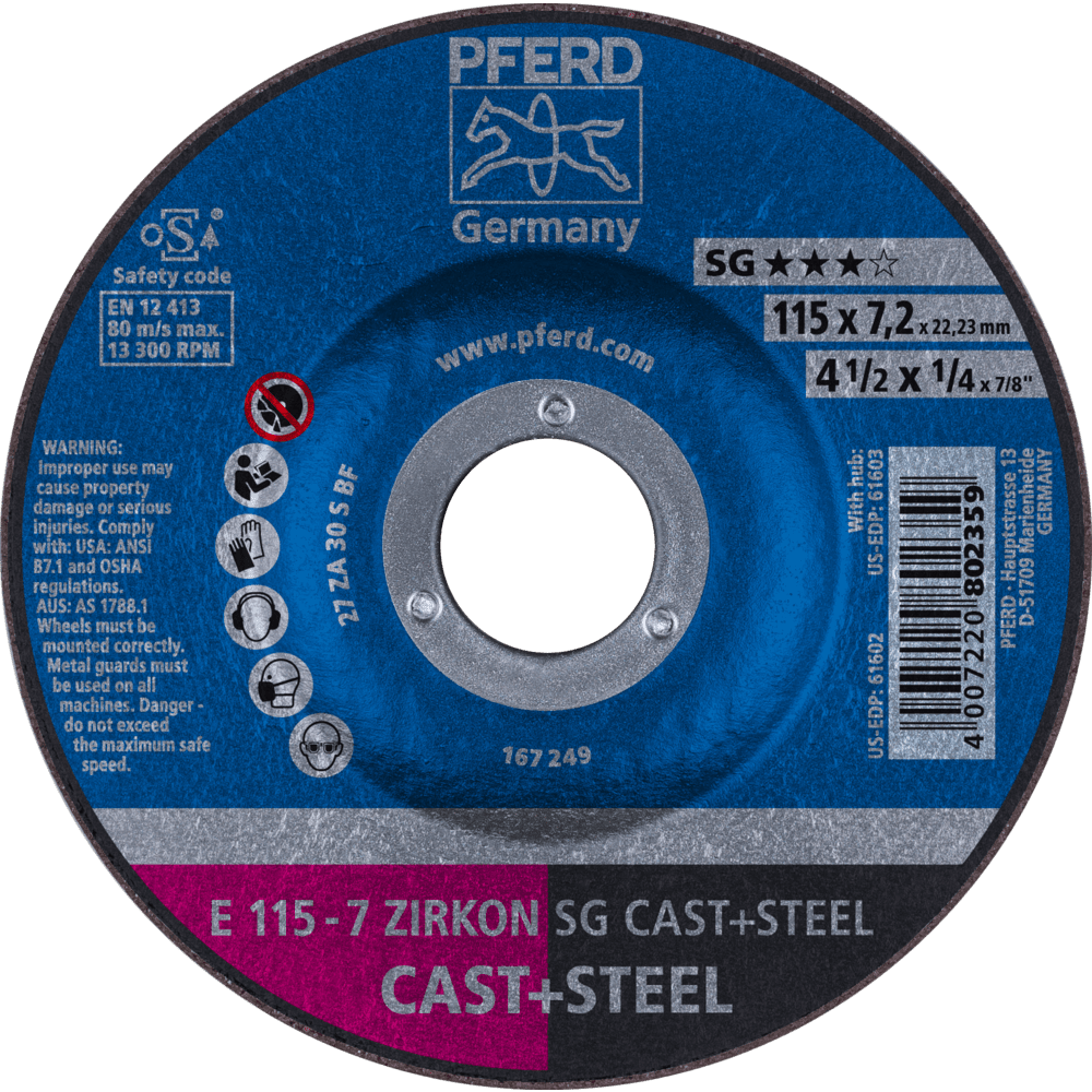 SCHRUPP E 115-7 ZIRKON SG CAST+STEEL 4007220802359