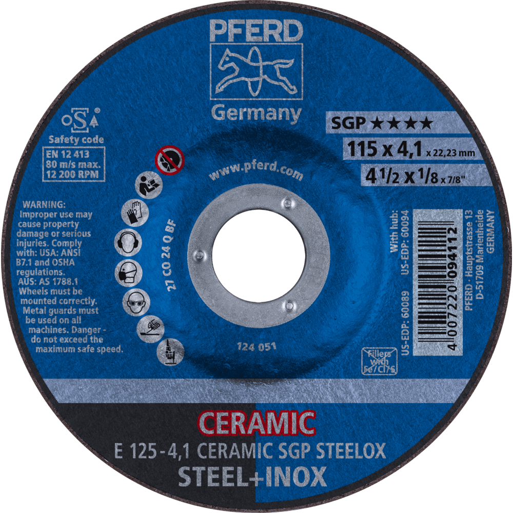SCHRUPP E 125-4,1 CERAMIC SGP STEELOX 4007220094112