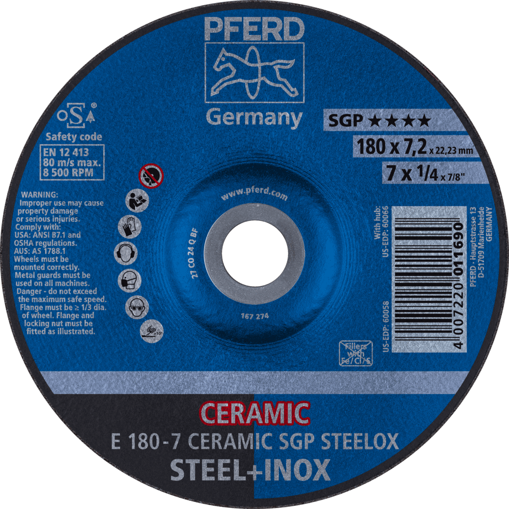 SCHRUPP E 180-7 CERAMIC SGP STEELOX 4007220011690