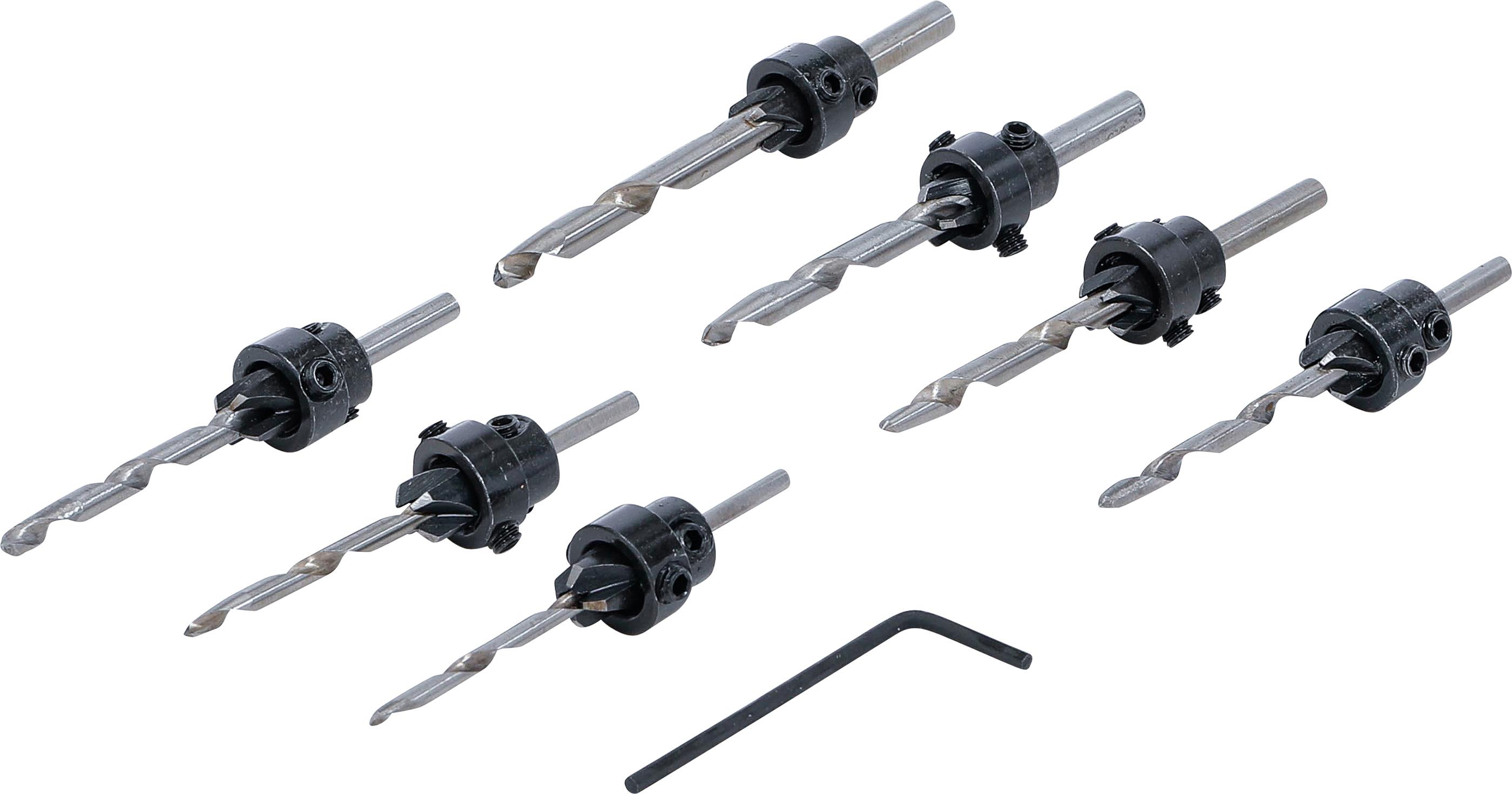 Senkbohrer-Satz | 8-tlg. BGS50793