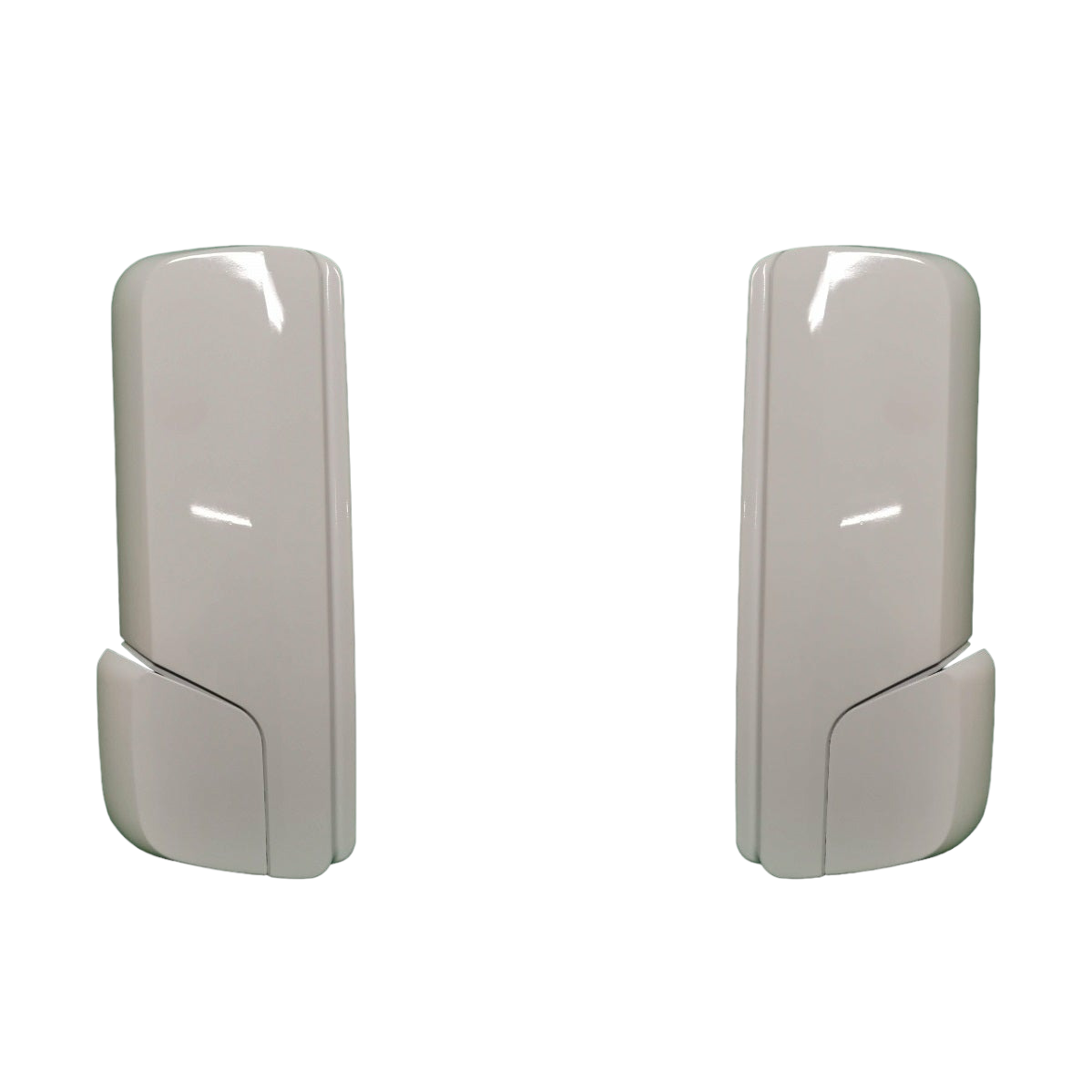 Set Lkw Mercedes Actros MP4 Spiegelabdeckung klein+groß Rechts Links Weiß MB9147