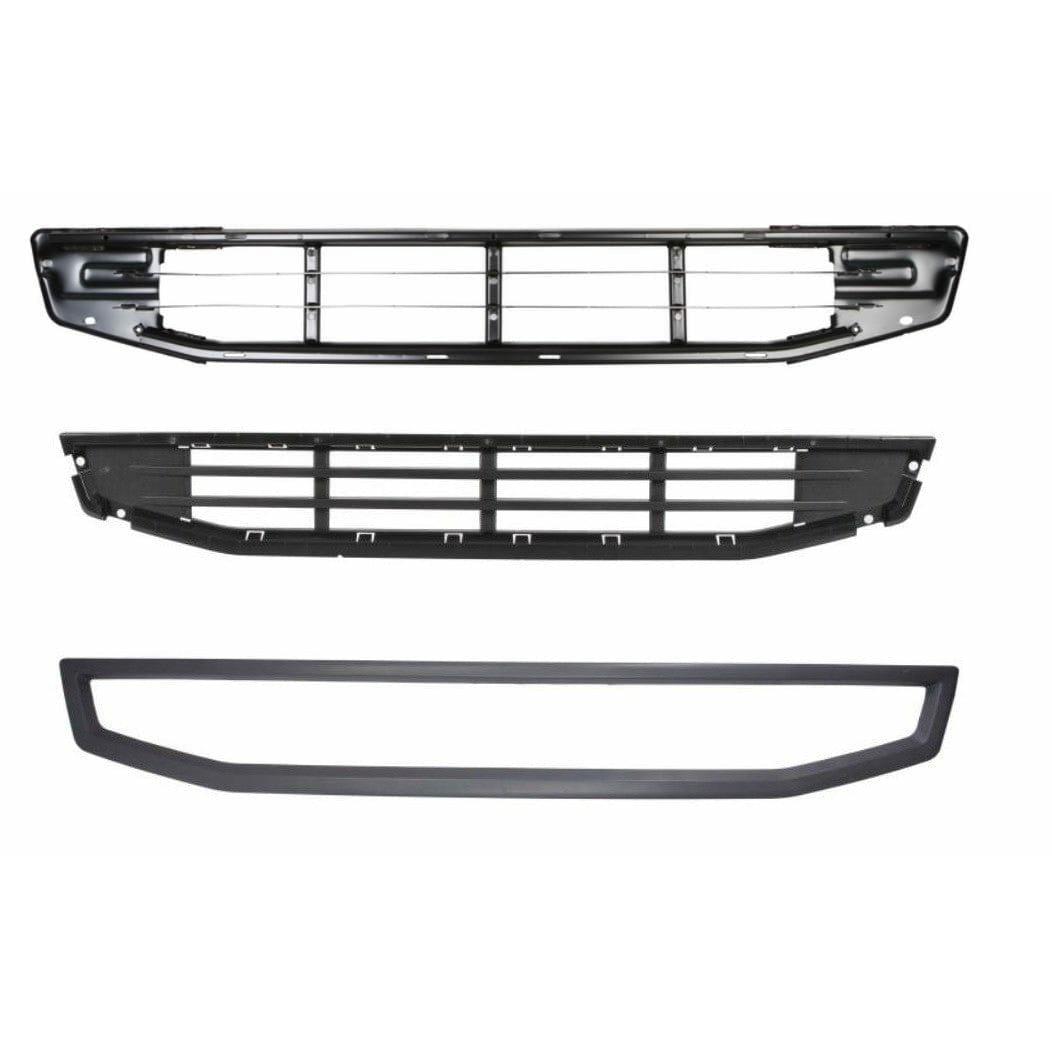 Set unterer Kühlergrill Rahmen + Metall + Kunststoff, passend lkw volvo FH4