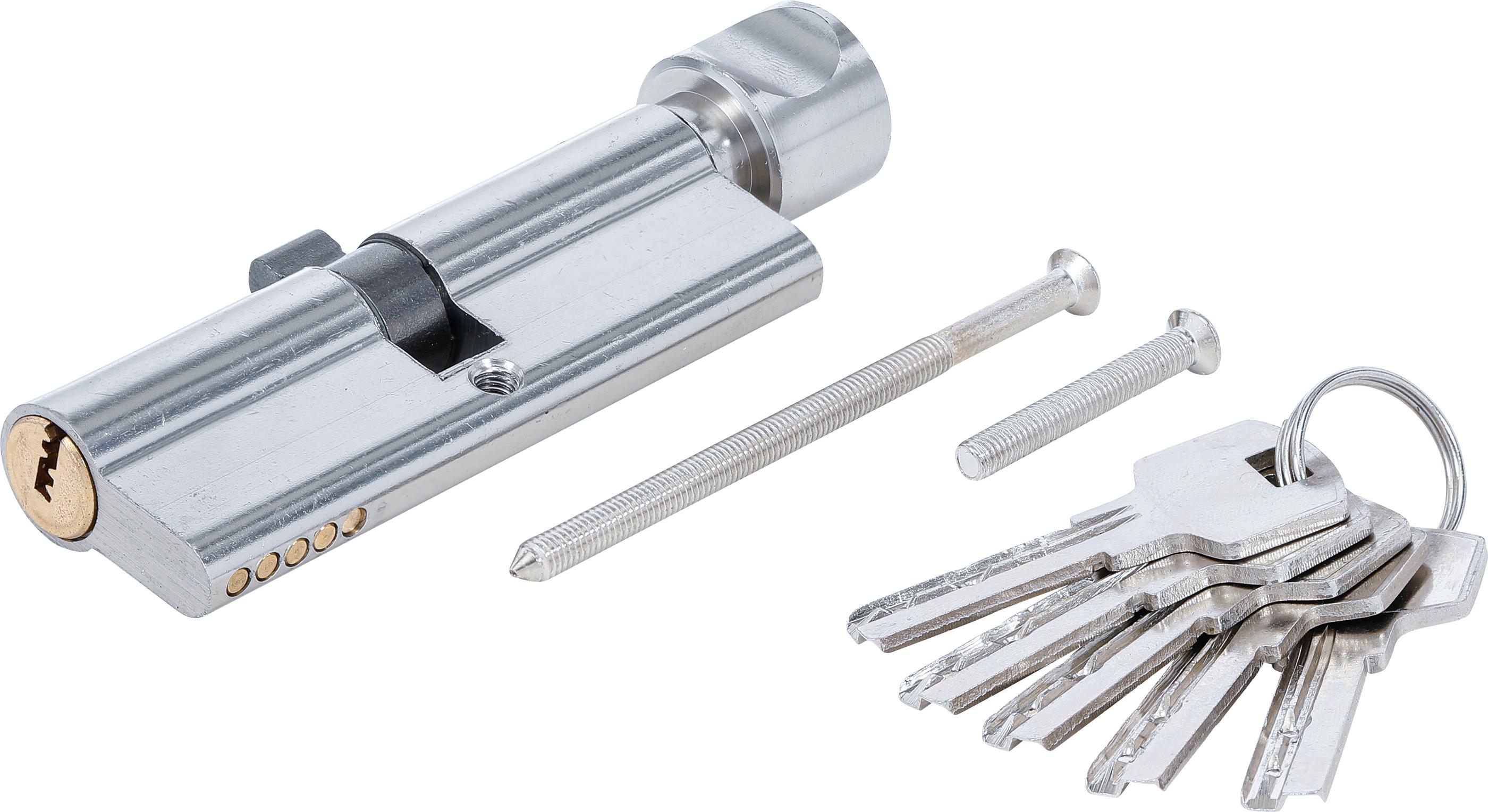 Sicherheits-Türzylinder | mit Drehknauf | 45/45 | 90 mm BGS85290