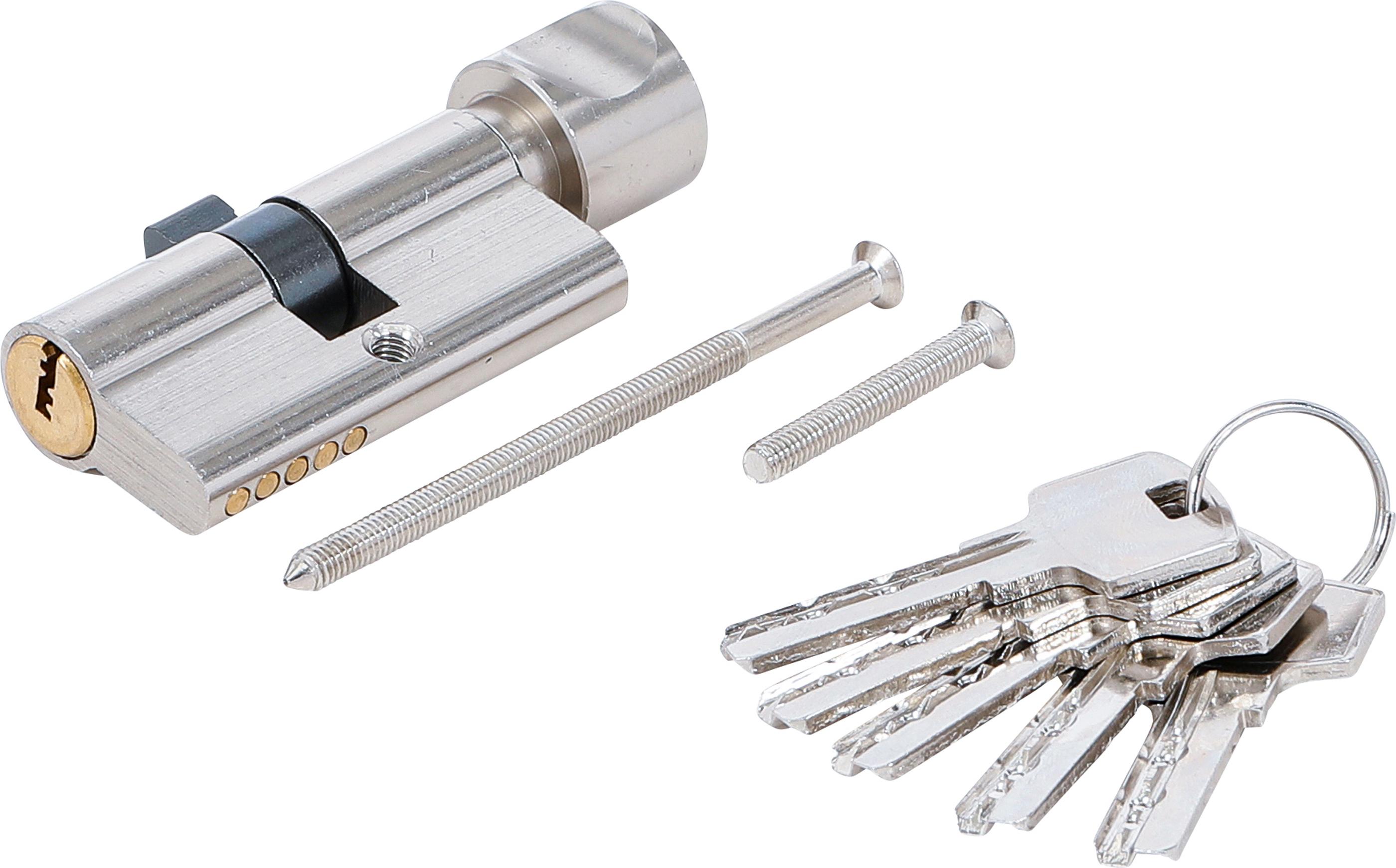 Sicherheits-Türzylinder | mit Drehknauf | 60 mm BGS85260