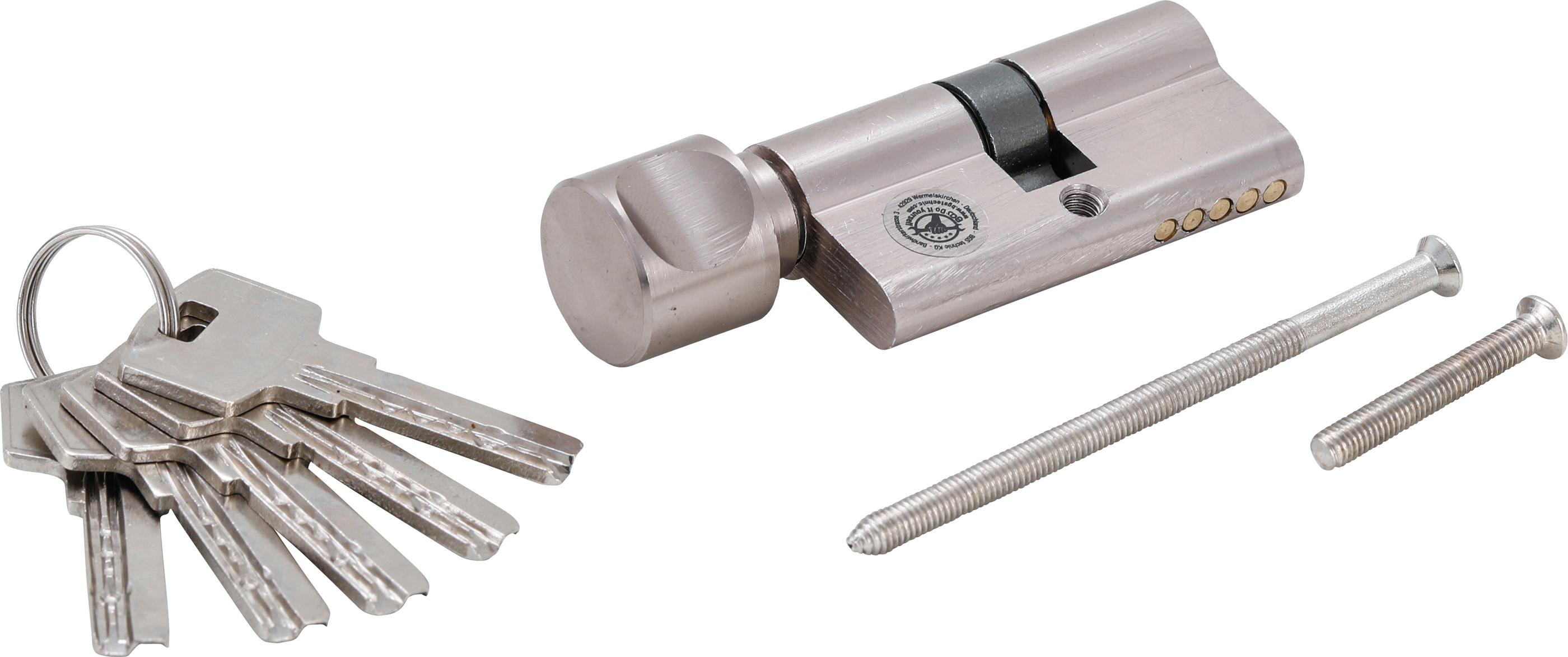 Sicherheits-Türzylinder | mit Drehknauf | 70 mm BGS85270