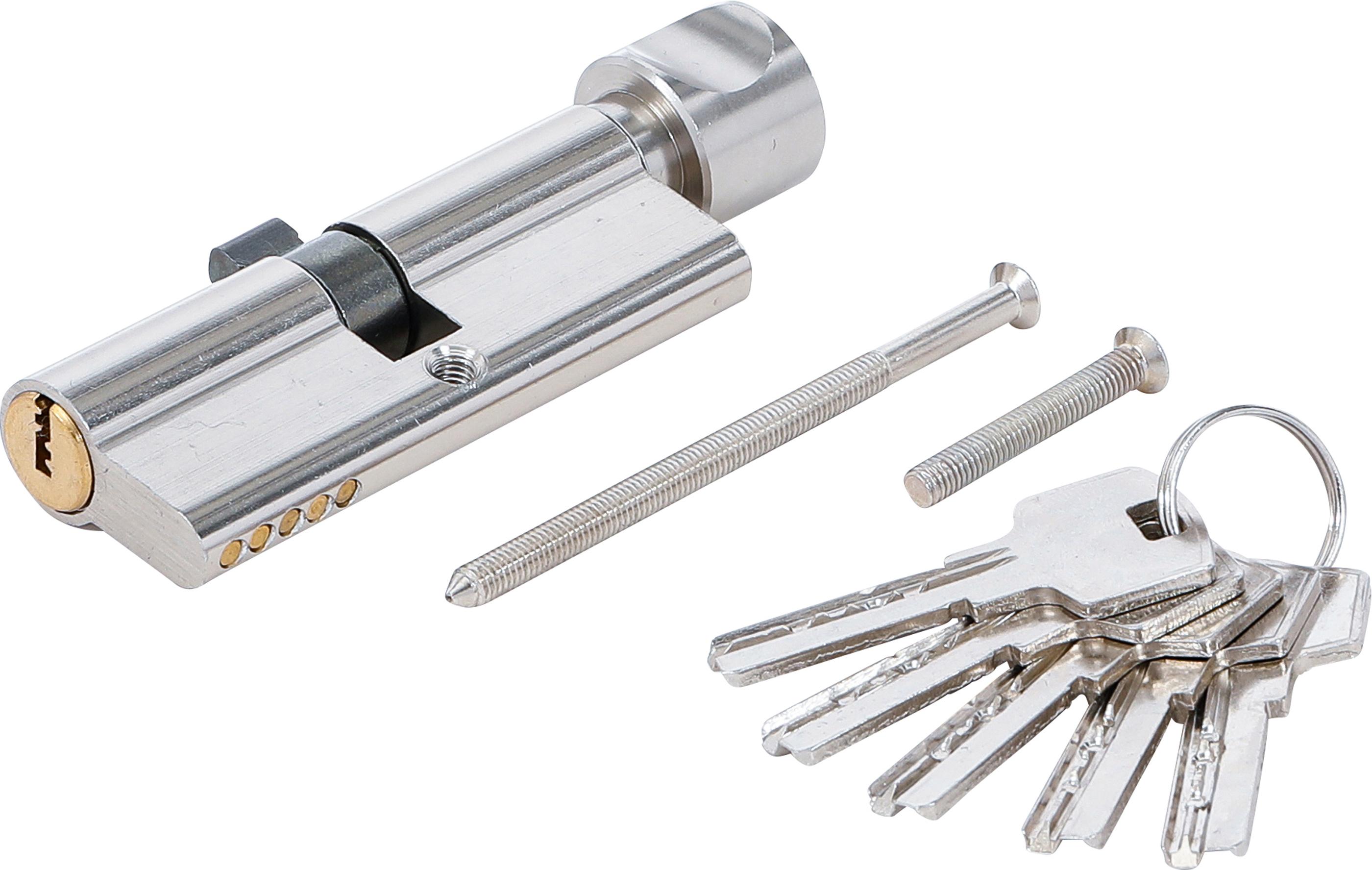 Sicherheits-Türzylinder | mit Drehknauf | 80 mm BGS85280